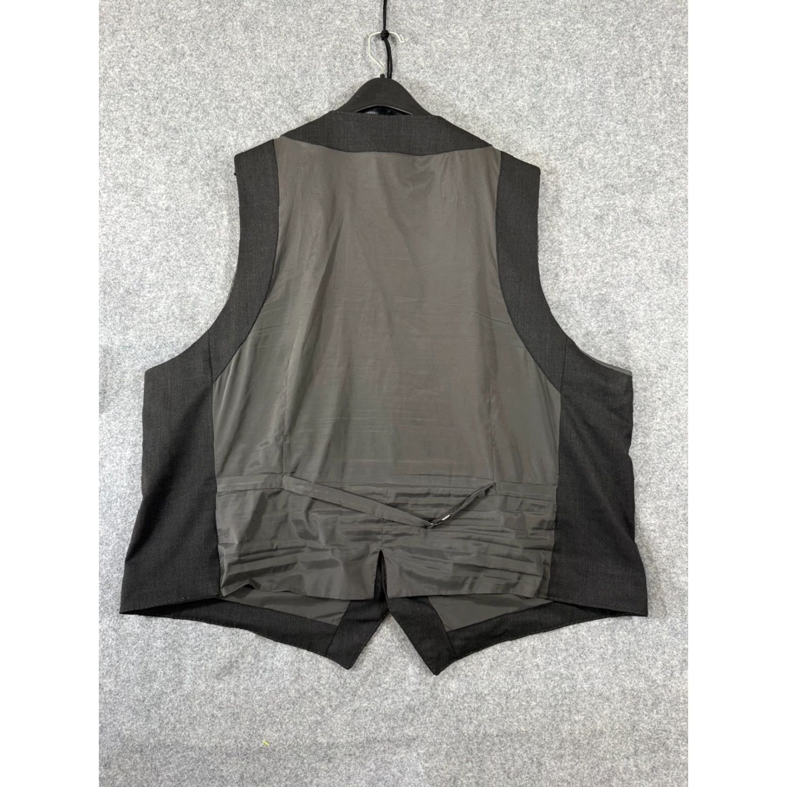 Vintage VINTAGE American Airlines Employee Vest Mens 54 LNG Charcoal Gray Wool Blend Lined Pockets Size US L / EU 52-54 / 3 - 7 Thumbnail