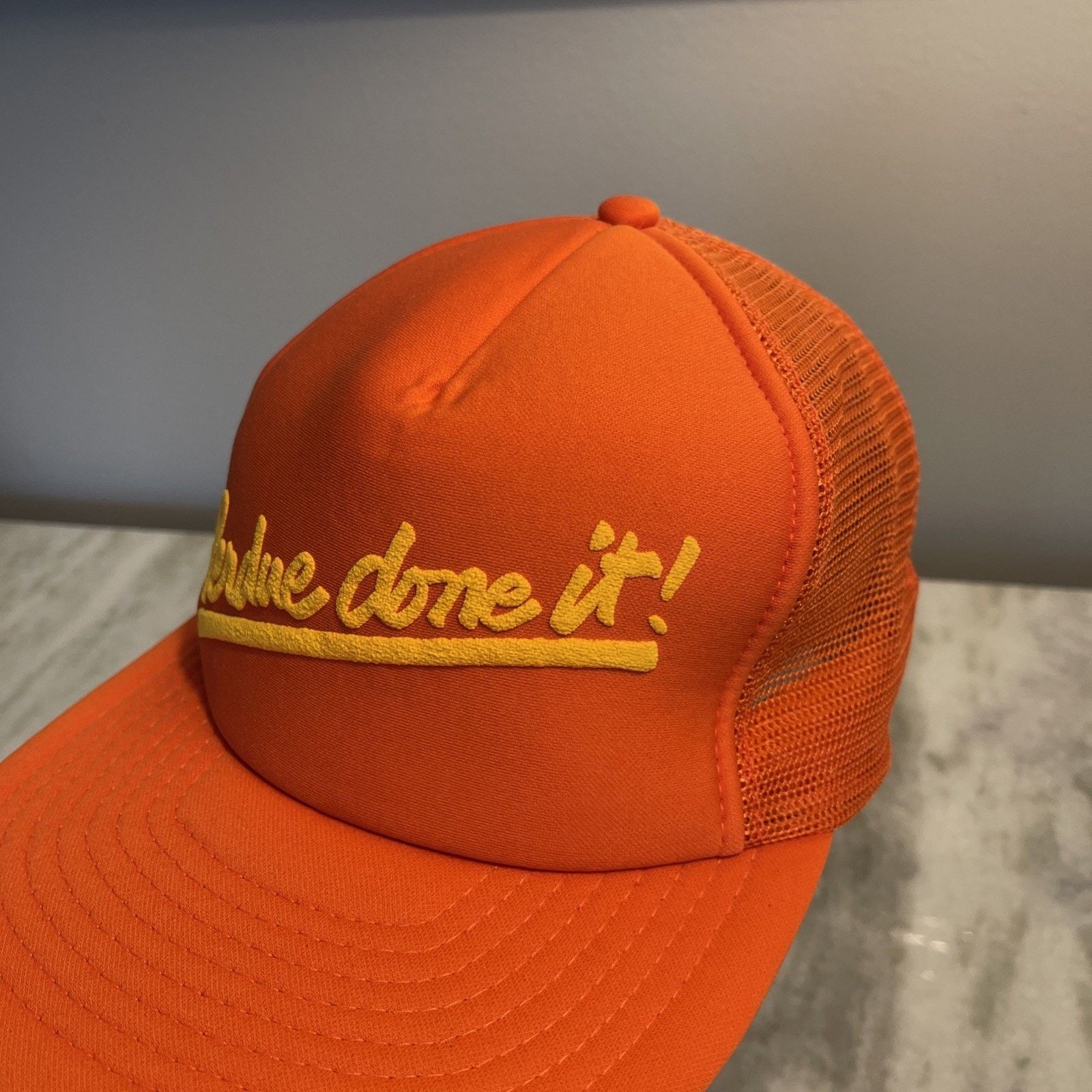 Vintage Vtg Perdue Done It Trucker Snapback Mesh Hat Adjustable Size ONE SIZE - 4 Thumbnail