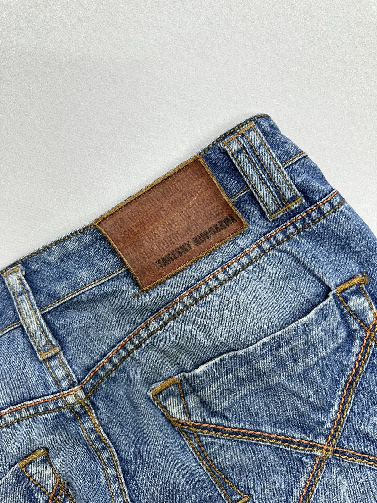 Takashi Murakami Vintage Denim Jeans Japanese Design Y2k Diesel Avantgarde Size US 32 / EU 48 - 11 Thumbnail