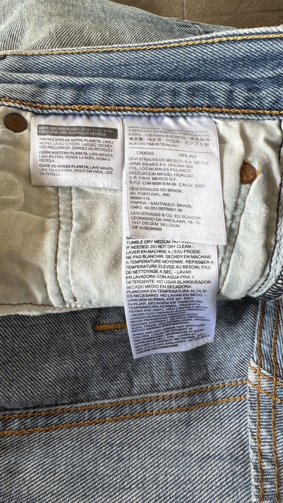 Levi's LEVIS 501 JEANS Size US 34 / EU 50 - 13 Thumbnail