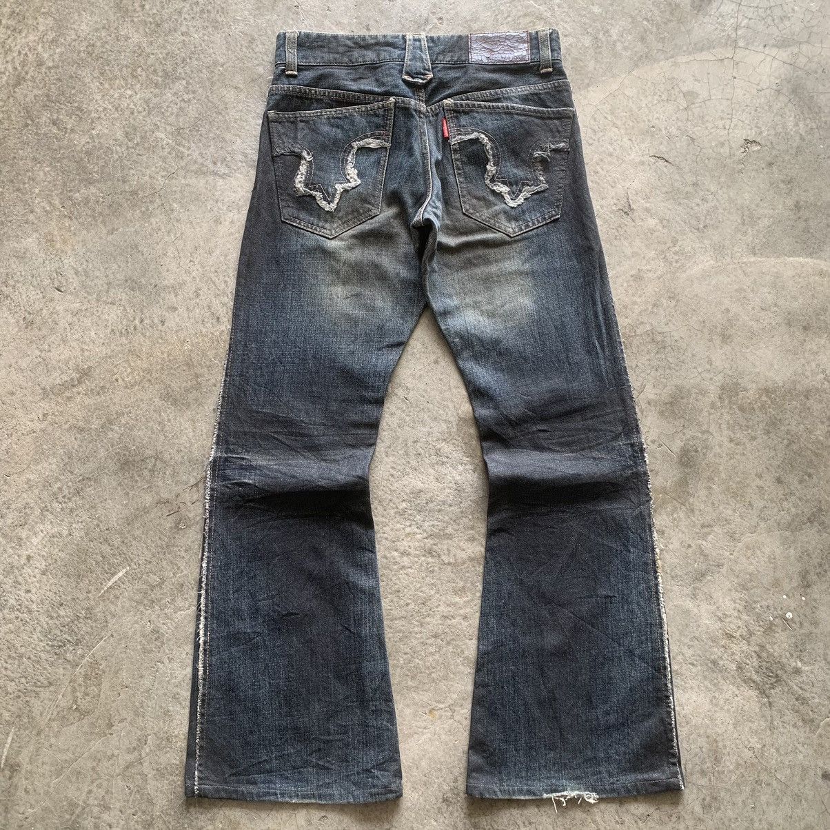 Tornado Mart Tornado Mart Flared Jeans Size US 30 / EU 46 - 7 Thumbnail