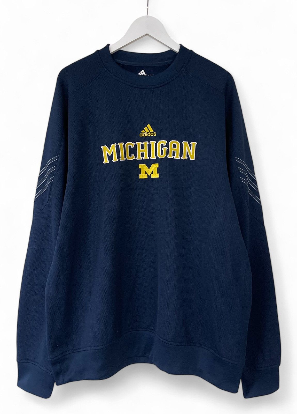 Adidas × Vintage University of Michigan Adidas 2011 Jacket Top Men's XL Size US XL / EU 56 / 4 - 1 Thumbnail