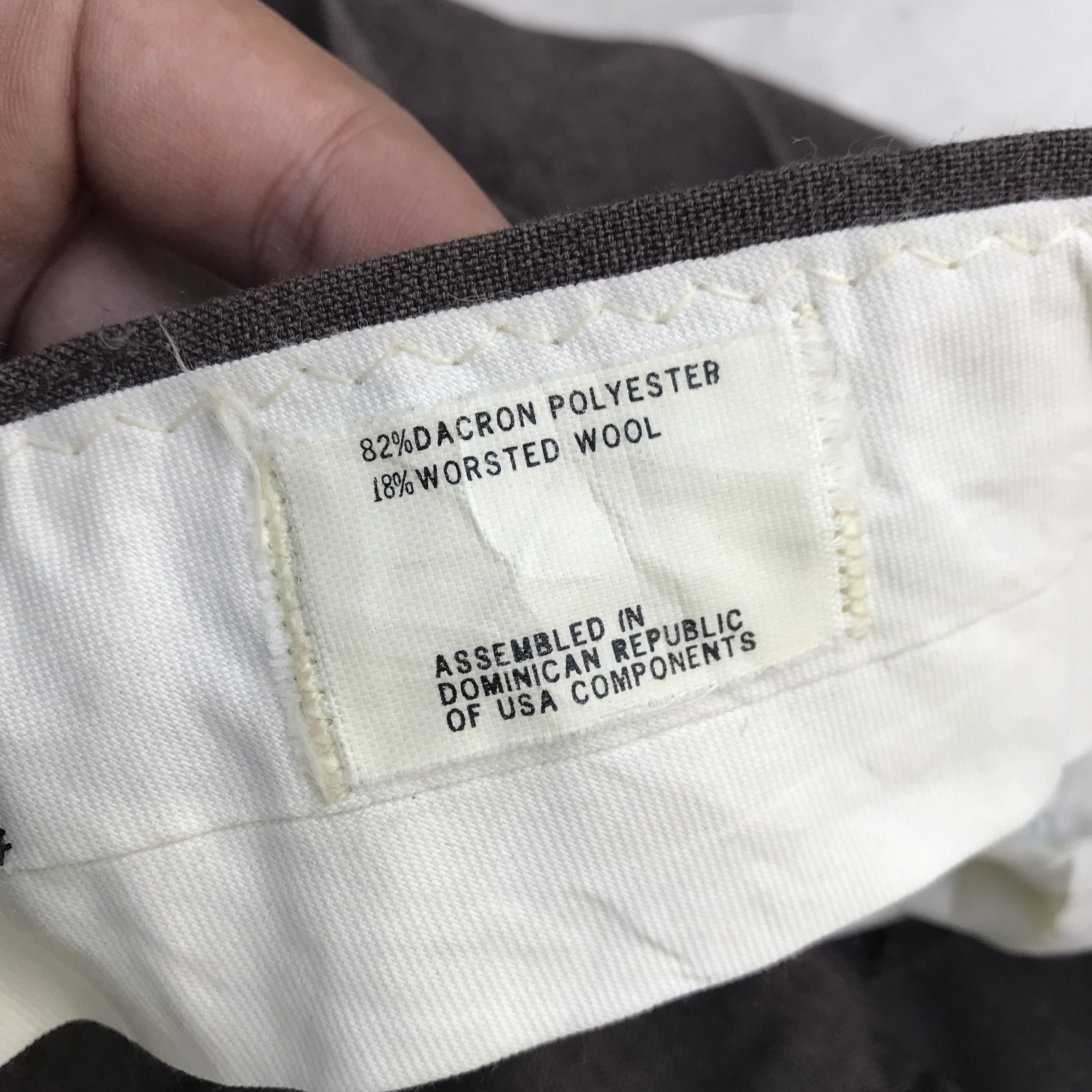 Haggar Vintage HAGGAR US slacks Sta prest Permanent Prest Trouser Size US 36 / EU 52 - 15 Thumbnail