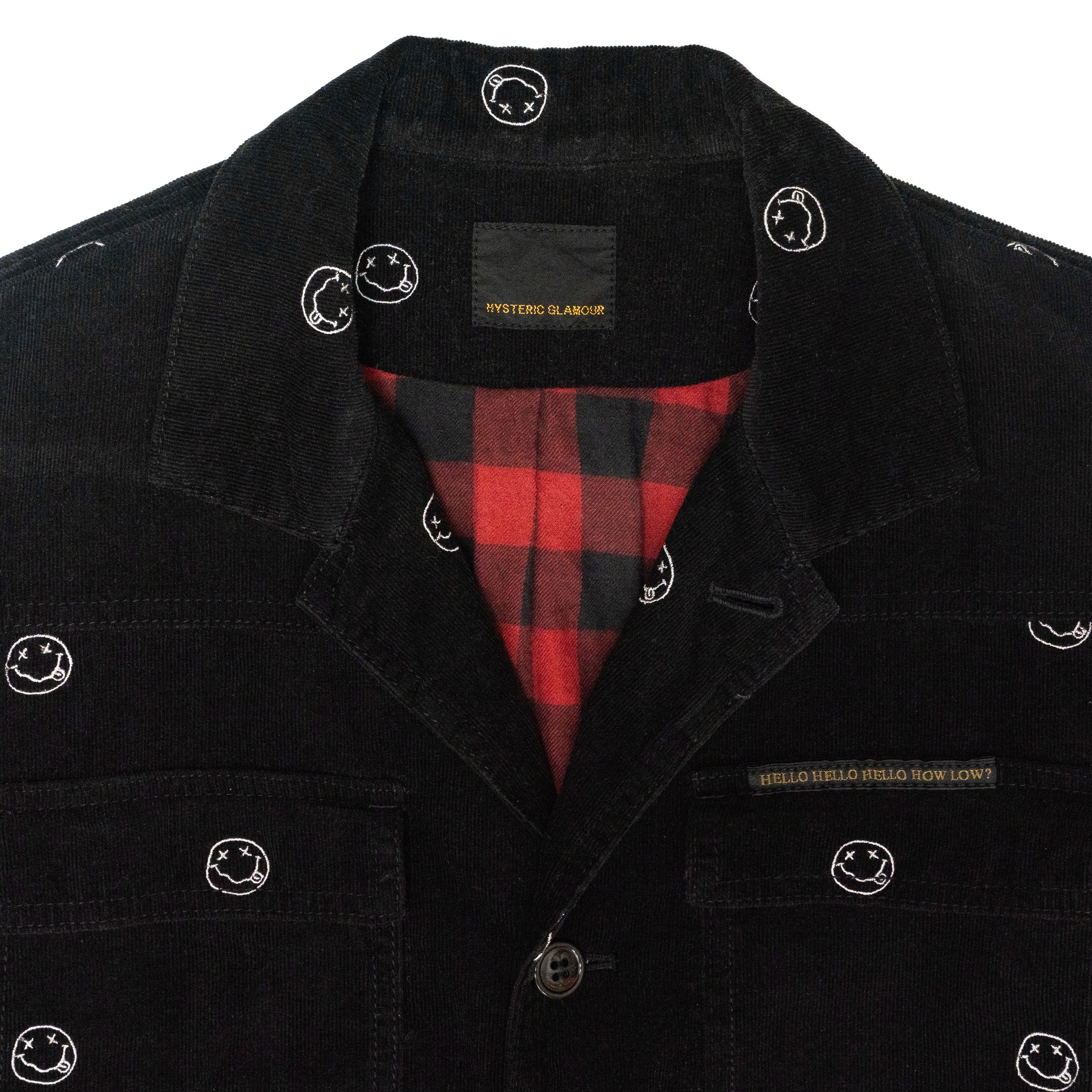 Hysteric Glamour Hysteric Glamour Nirvana Smile Pattern jacket Size US M / EU 48-50 / 2 - 3 Thumbnail