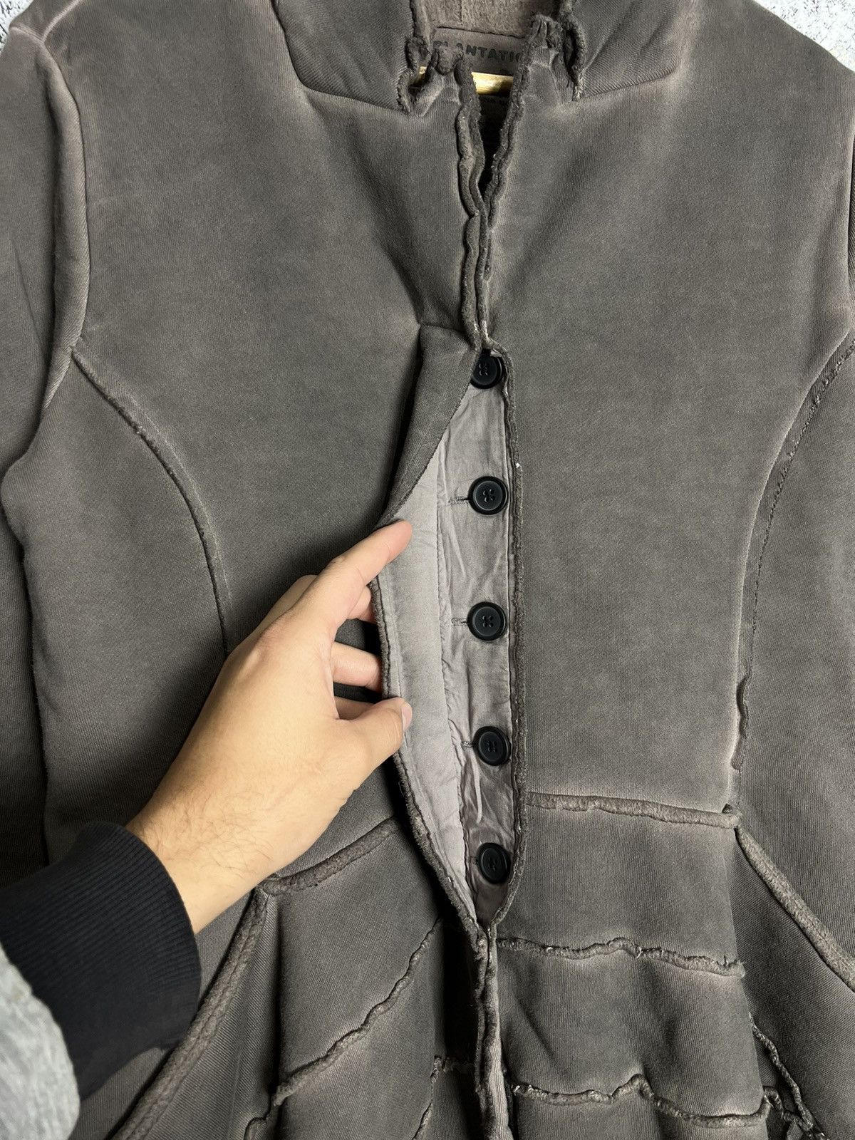Rundholz Rundholz M Patana Plantations Washed Avantgarde Jacket Coat Size M / US 6-8 / IT 42-44 - 2 Thumbnail