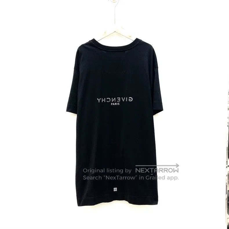 Givenchy Givenchy Chest Letter Logo Black Short Sleeve T-Shirt Size US M / EU 48-50 / 2 - 2 Thumbnail