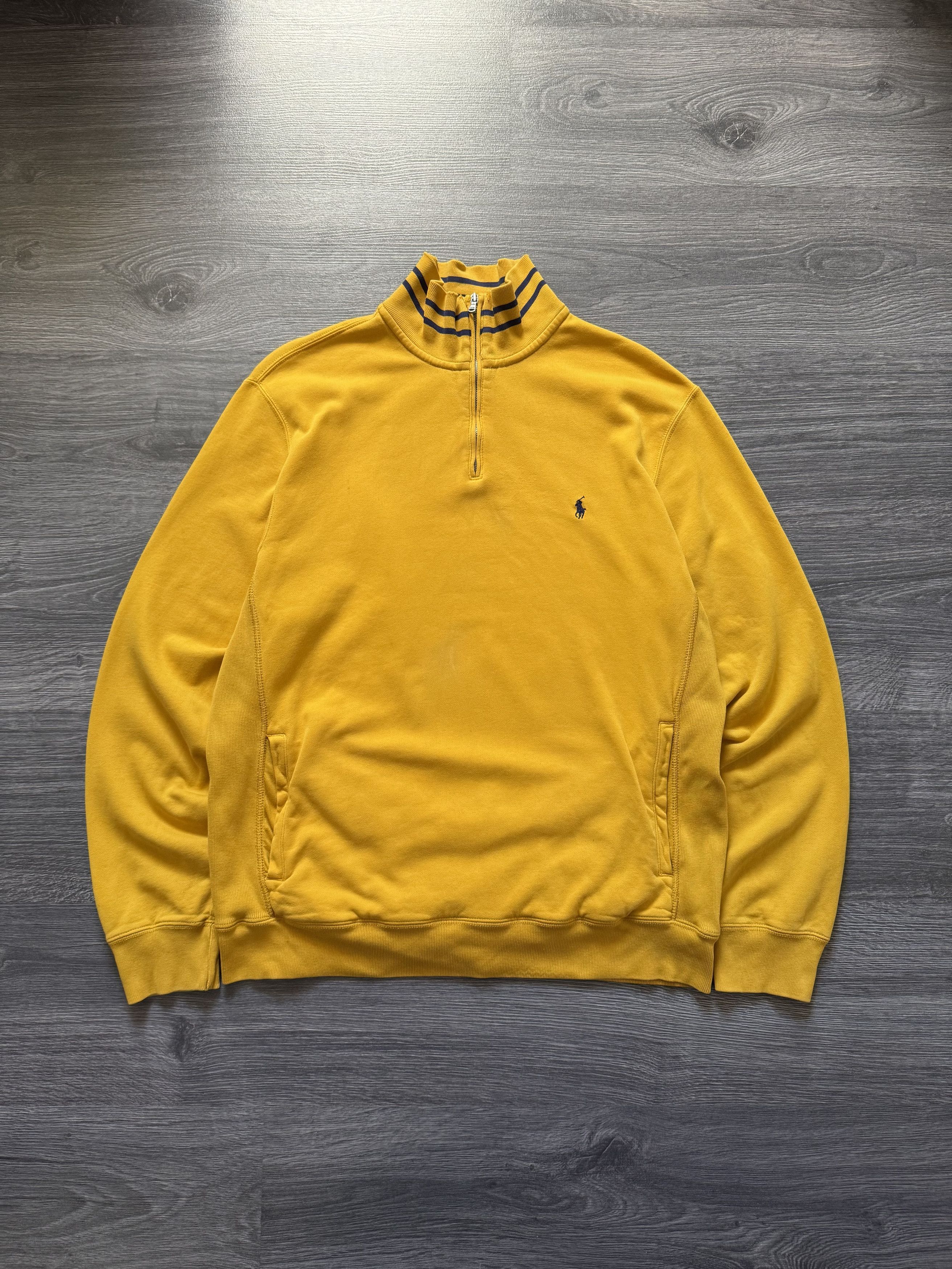 Polo Ralph Lauren 90s Polo Ralph Lauren Pony Quarter Zip Pullover Sweatshirt Size US M / EU 48-50 / 2 - 1 Thumbnail