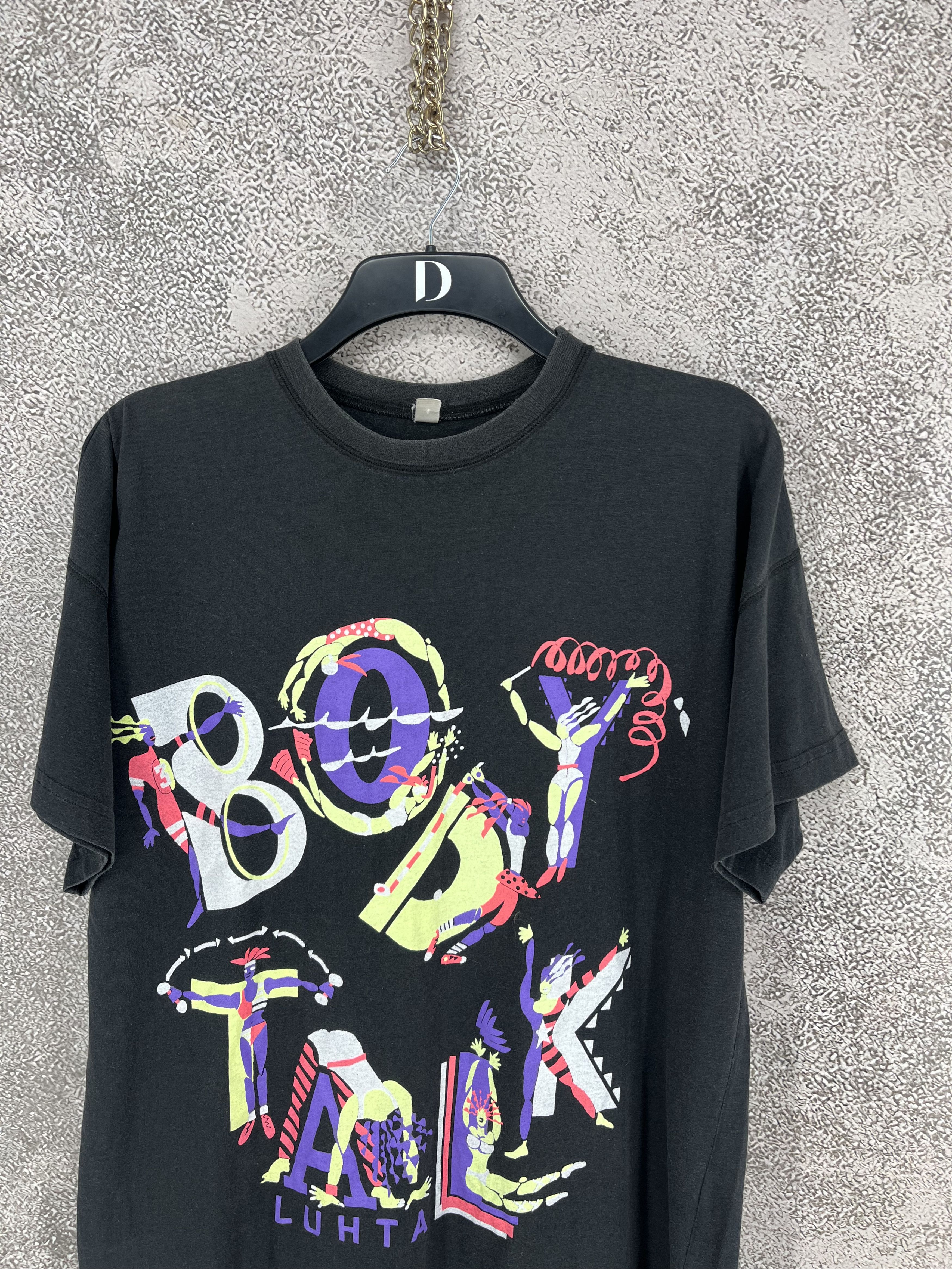 Vintage vintage 90s body talk graphic retro fitness abstraction Size US M / EU 48-50 / 2 - 1 Thumbnail