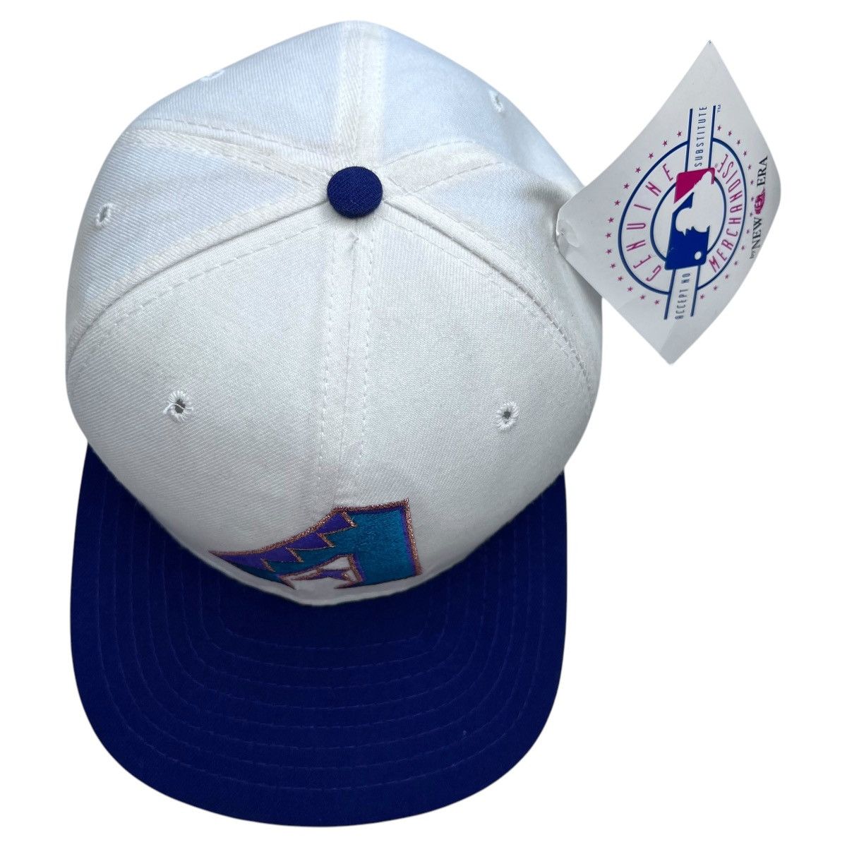 MLB × New Era × Vintage 1990s MLB Arizona Diamondbacks Plain Logo New Era Snapback Size ONE SIZE - 6 Thumbnail