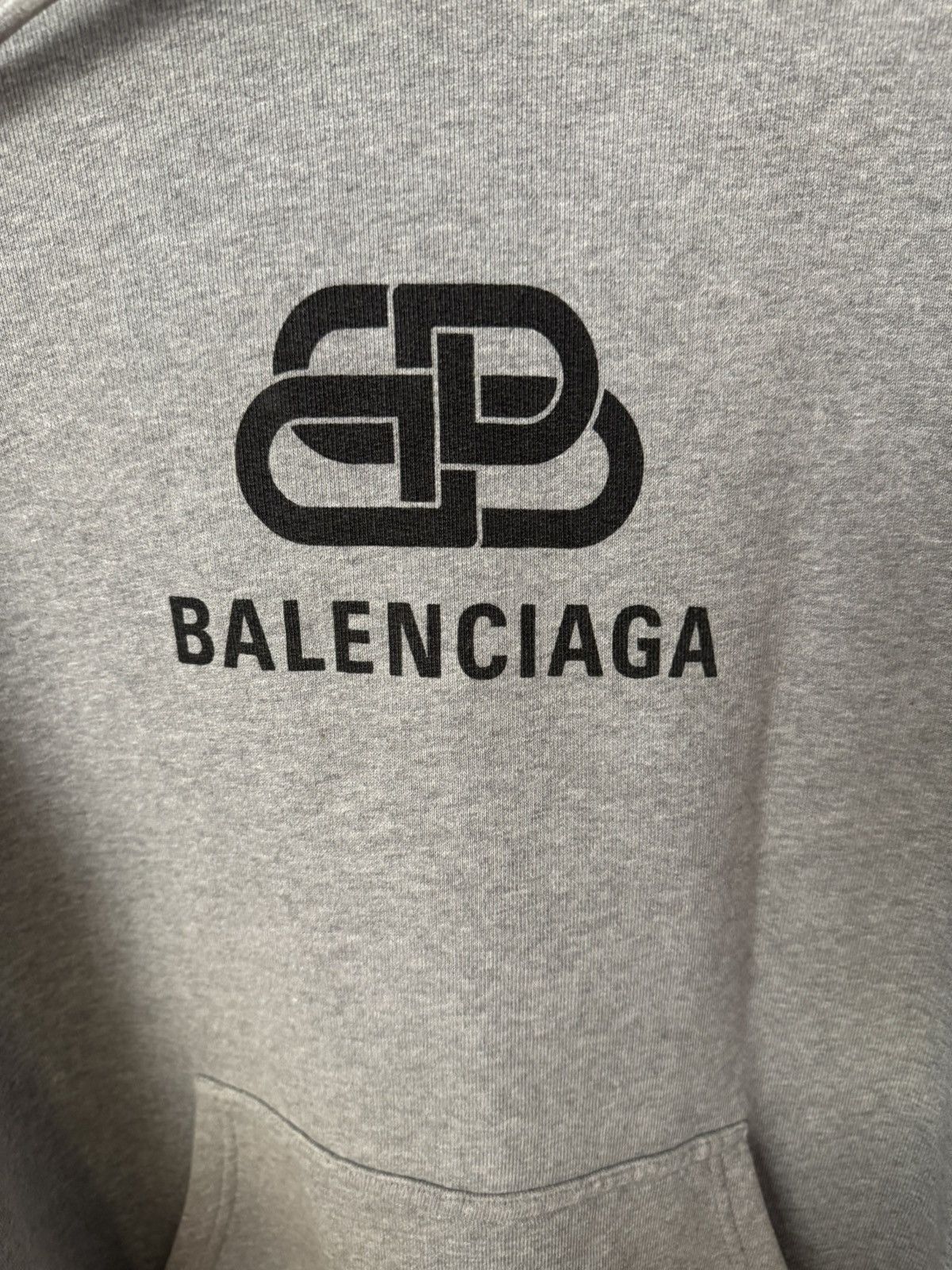 Balenciaga Balenciaga Grey BB Hoodie Oversized Size US S / EU 44-46 / 1 - 5 Thumbnail