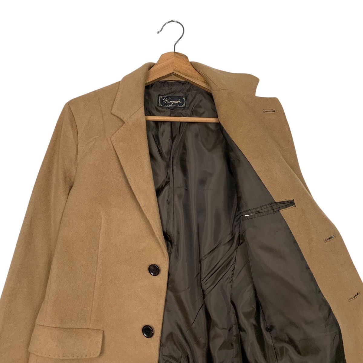 Vanquish Vanquish Brown Wool Coat Size US S / EU 44-46 / 1 - 10 Thumbnail