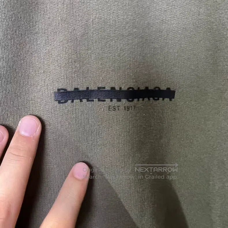 Balenciaga Balenciaga Olive Green Camouflage Hooded Sweatshirt Size US L / EU 52-54 / 3 - 6 Thumbnail