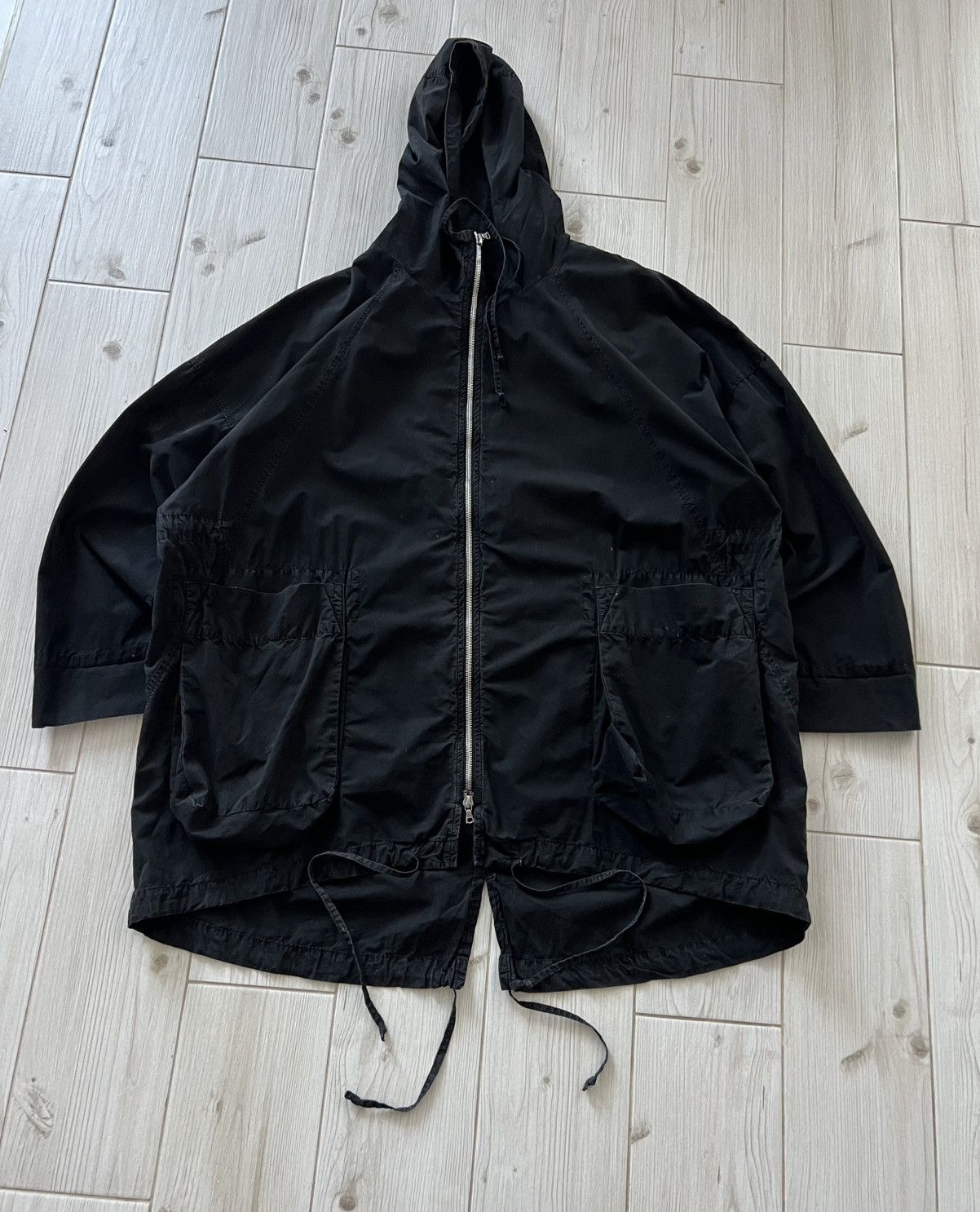 OSKA OSKA Lightweight Hooded Jacket Style Rick Oversized Coat Size M / US 6-8 / IT 42-44 - 2 Thumbnail