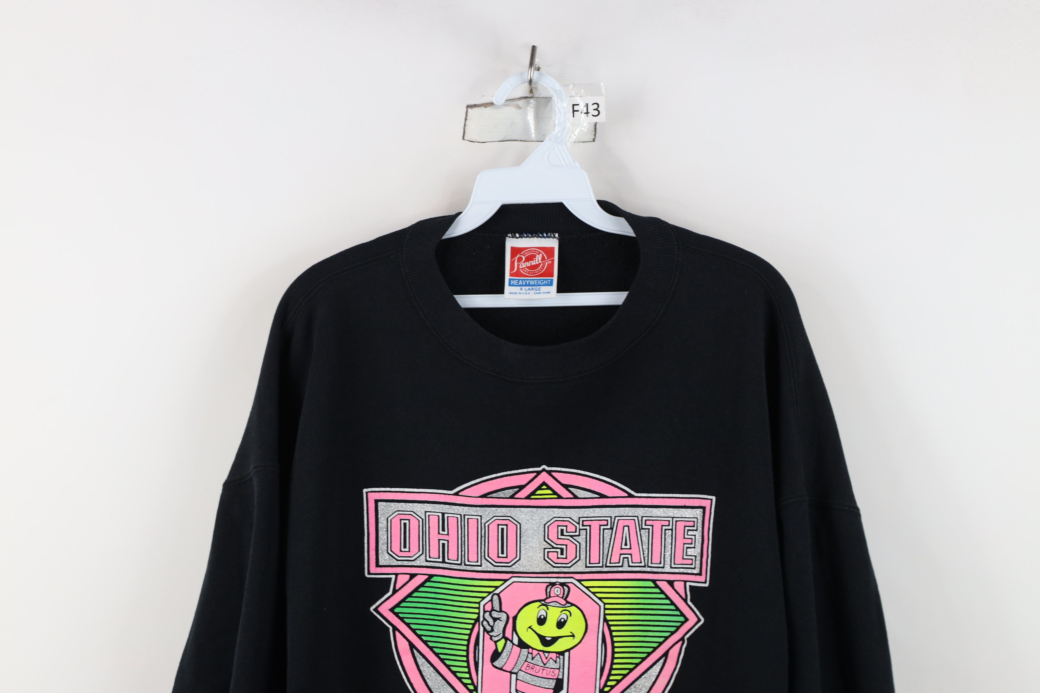 Vintage Vintage 90s Brutus Ohio State University Sweatshirt USA Size XL / US 12-14 / IT 48-50 - 2 Thumbnail