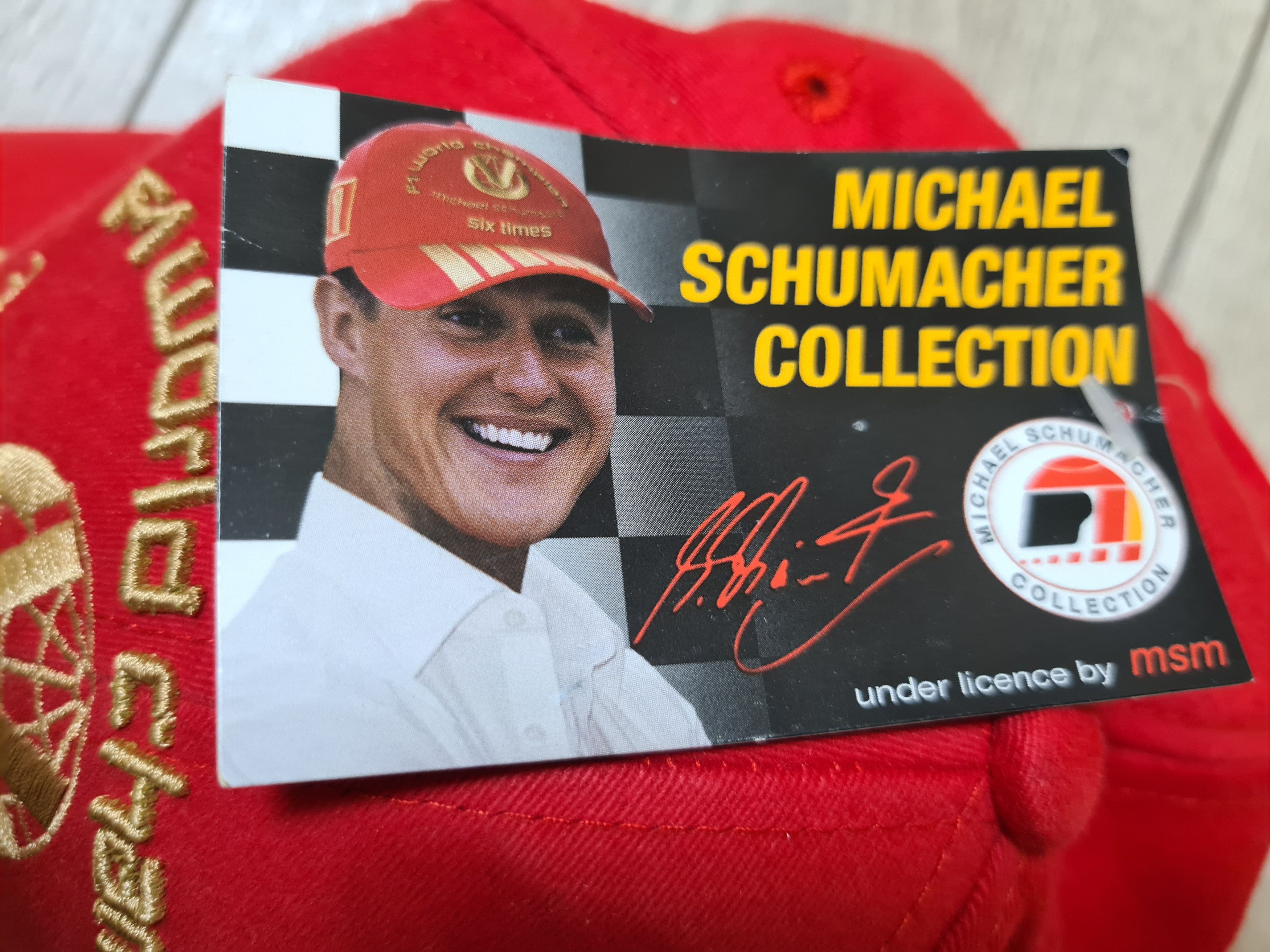 Ferrari FERRARI CAP VINTAGE NEW SCHUMACHER CAP FORMULA 1 CAP Size ONE SIZE - 9 Thumbnail