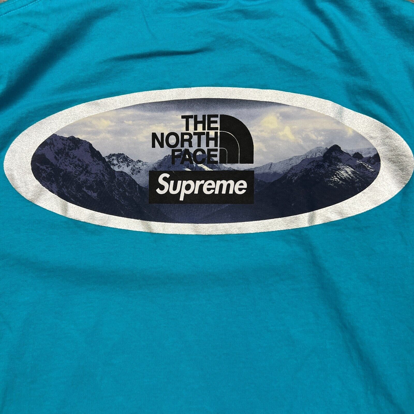 Supreme × The North Face Supreme x The North Face T Shirt Medium Mountains FW21 Tee Size US M / EU 48-50 / 2 - 2 Thumbnail