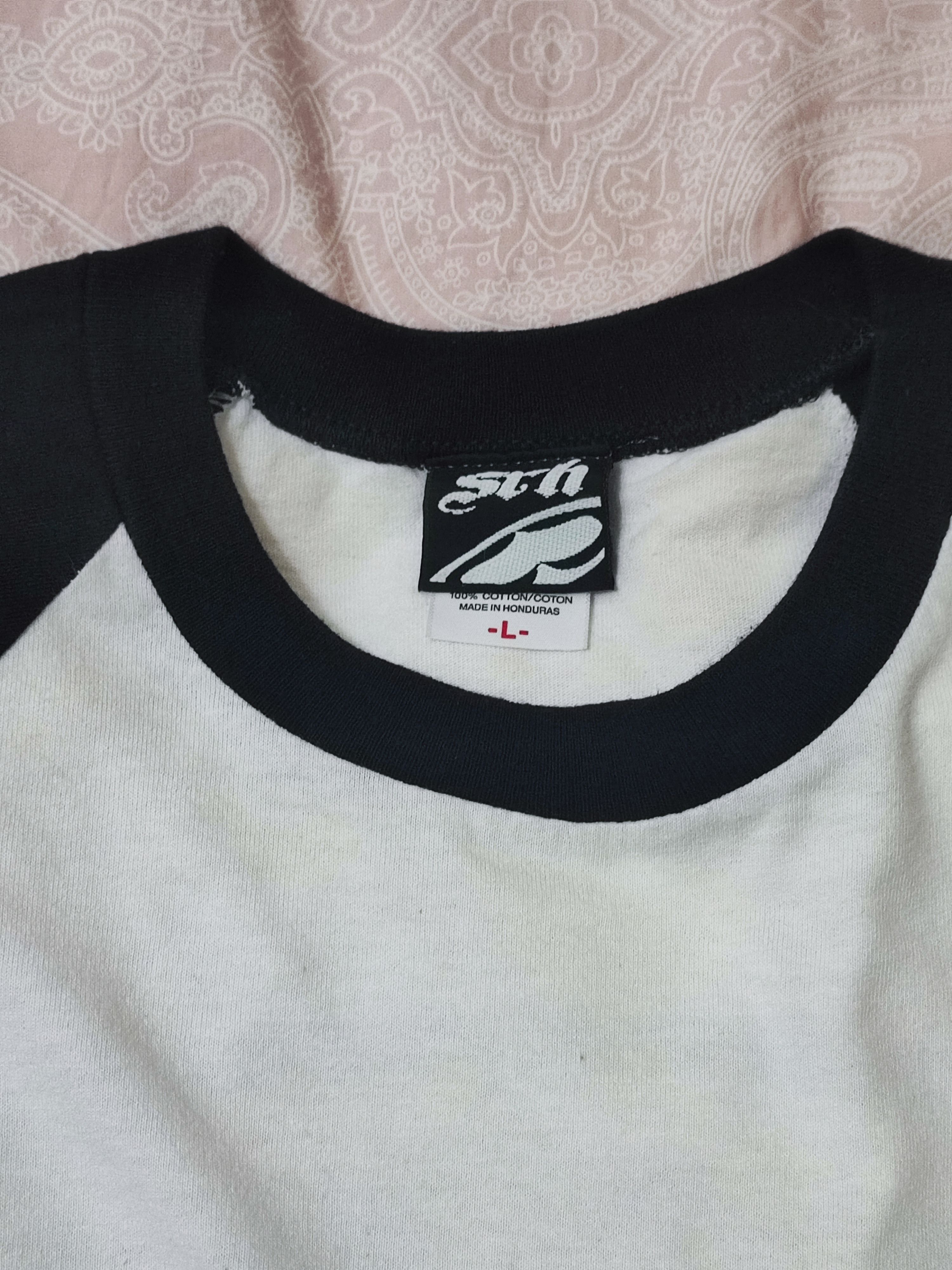 Vintage Vintage Streetwear SRH 3 quater sleeve T-shirt Size US L / EU 52-54 / 3 - 7 Thumbnail