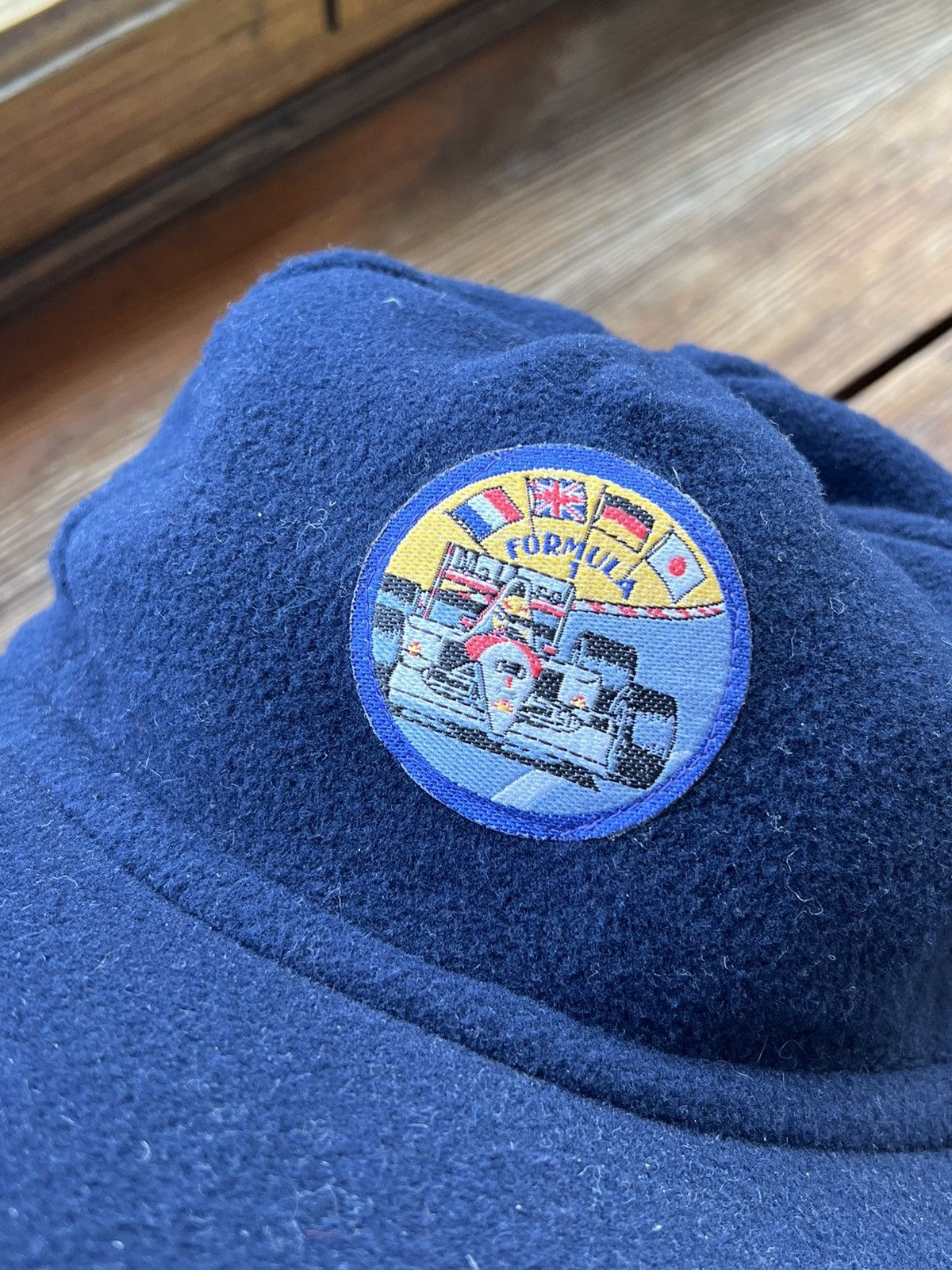Vintage Vintage Streetwear Fleece Hat Formula 1 Y2K Size ONE SIZE - 7 Thumbnail