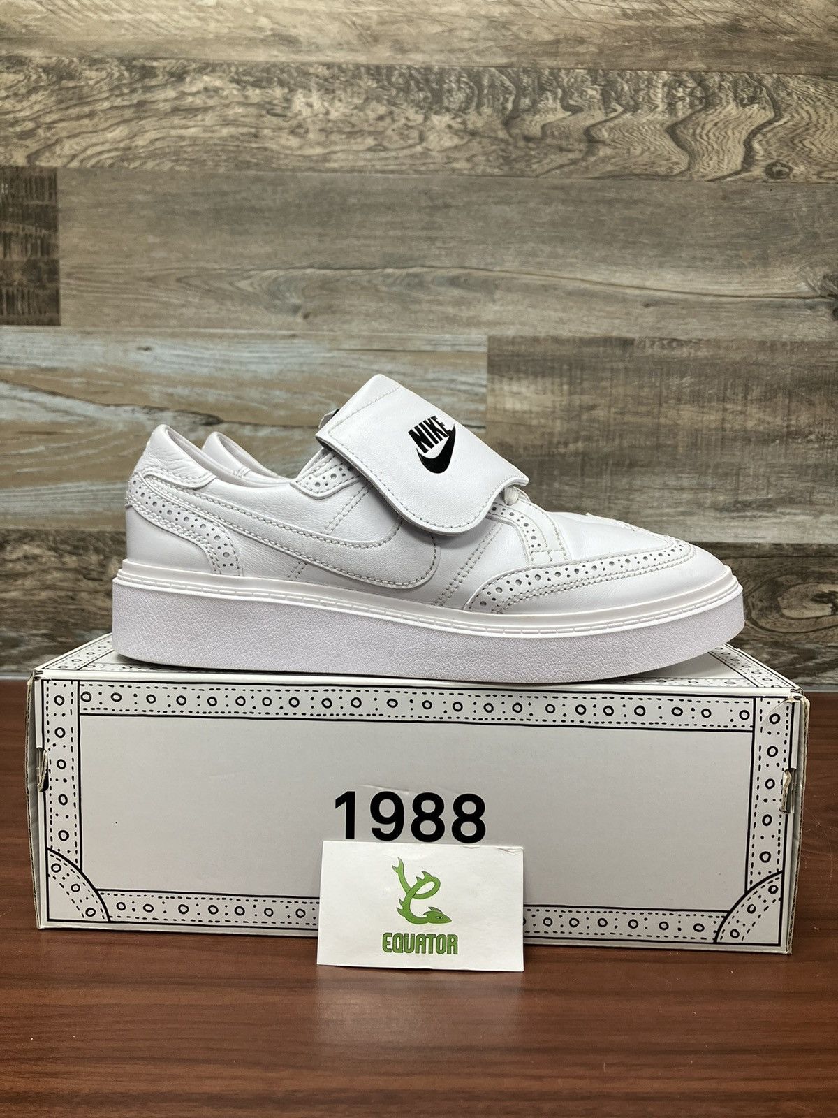 Nike Nike Kwondo 1 G-Dragon Peaceminusone Triple White Size 10 Size US 10 / EU 43 - 5 Thumbnail