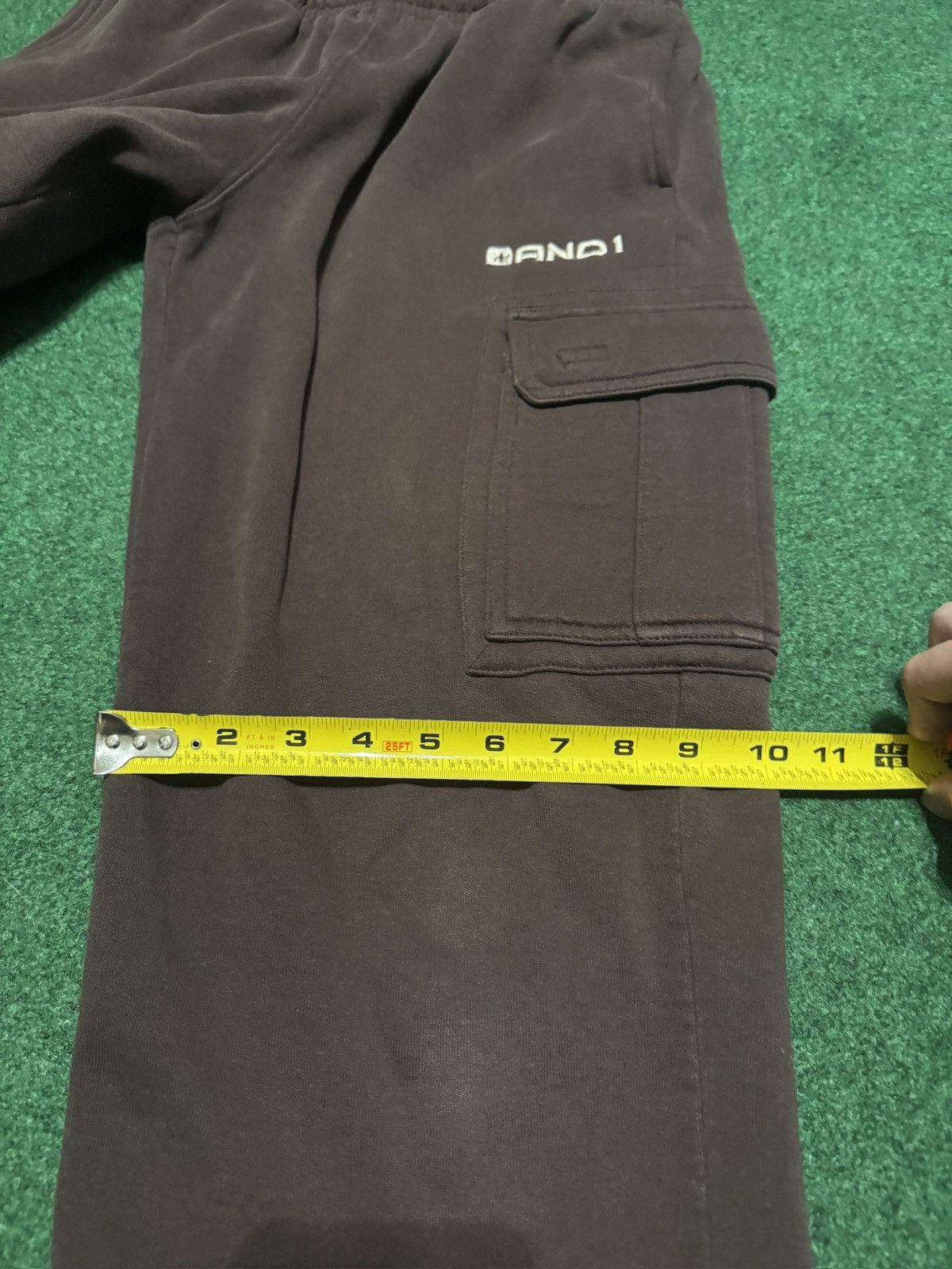 Vintage Vintage Y2K And1 Cargo Brown Baggy Small 28x28 Sweatpants Size US 28 / EU 44 - 10 Thumbnail