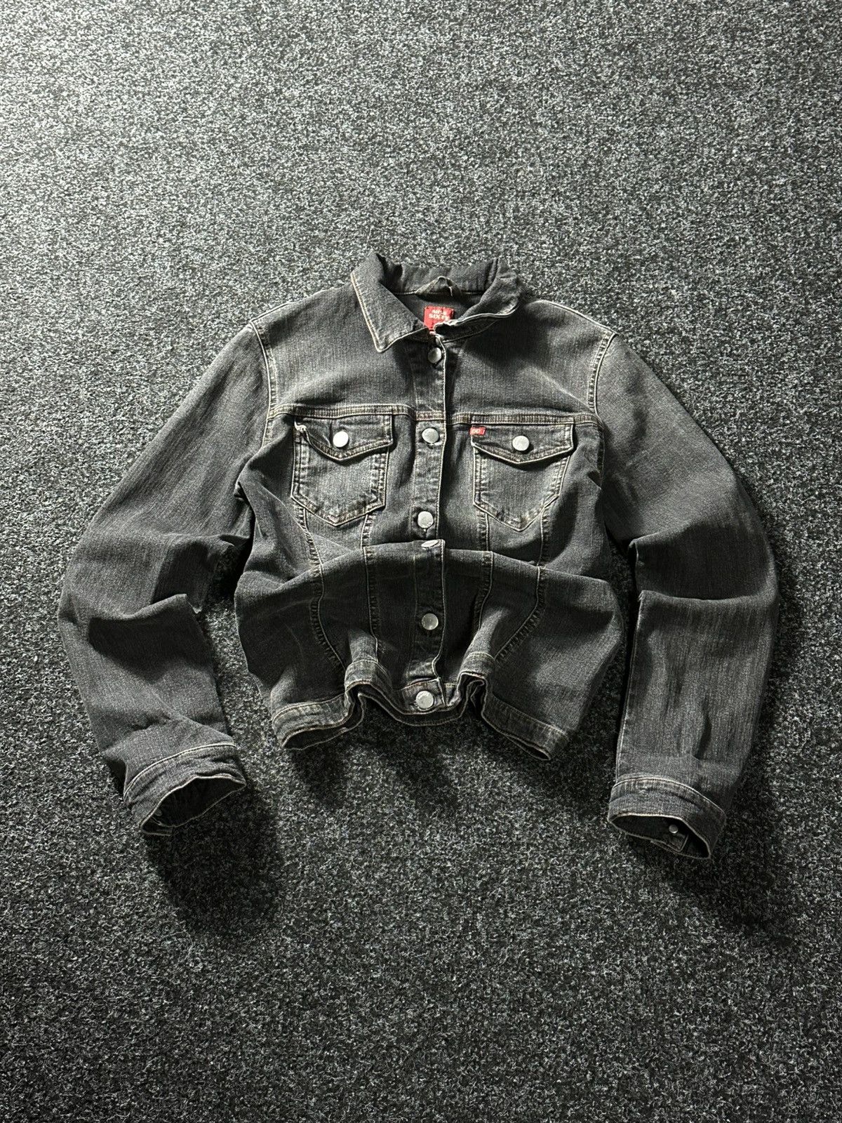Miss Sixty × Vintage 🚨Miss Sixty Y2K Vintage Denim Zip Racing Jacket Size XL / US 12-14 / IT 48-50 - 1 Thumbnail