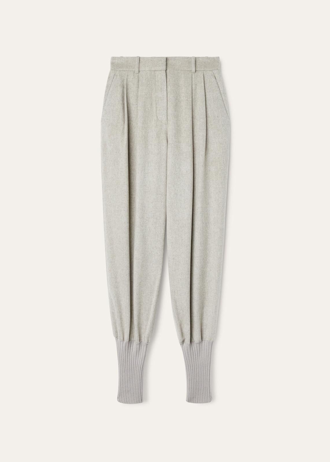 Loro Piana o1srvl11e0125 Carmy Trouser in Grey Size 28" / US 6 / IT 42 - 1 Thumbnail