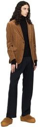 Bally o1y1224 Padded Shearling Slippers in Camel Size US 9 / EU 42 - 5 Thumbnail