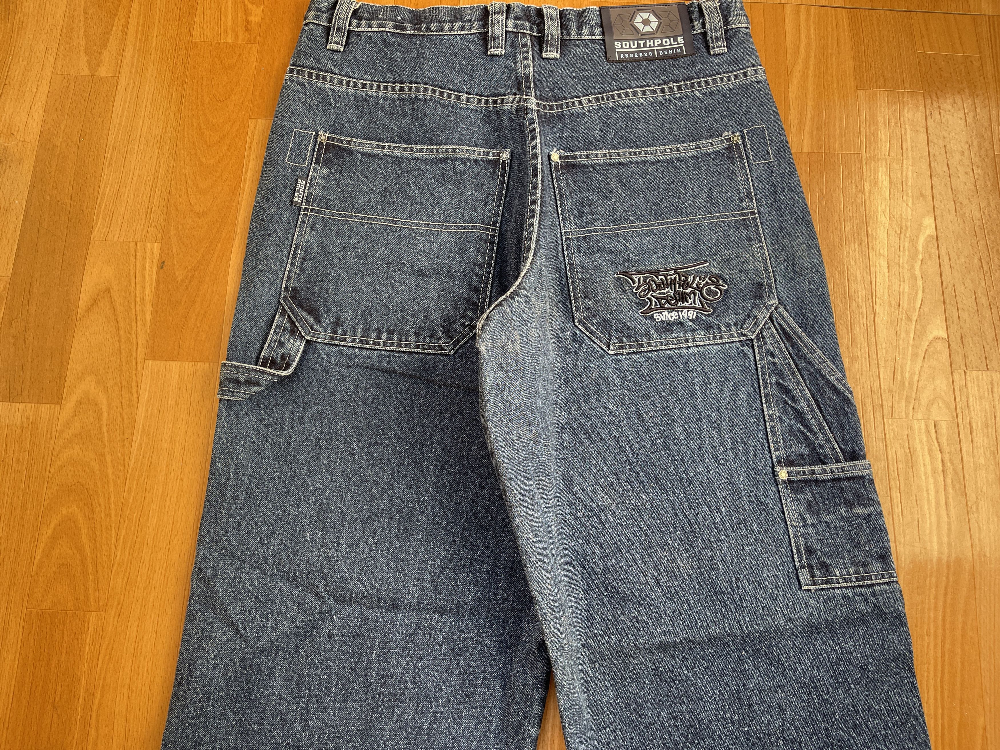Southpole Southpole jeans, baggy vintage South Pole 90s hip hop Y2K 36 Size US 36 / EU 52 - 3 Thumbnail