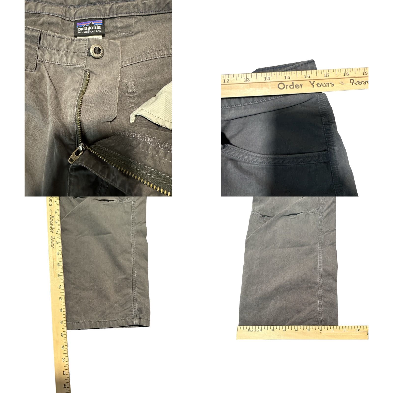 Patagonia Patagonia Men’s Tenpenny Pants Size 32 Gray Casual Workwear 5-Pocket Canvas Cotton Nylon Inseam 29 Regular Straight 2014 Size US 32 / EU 48 - 9 Thumbnail