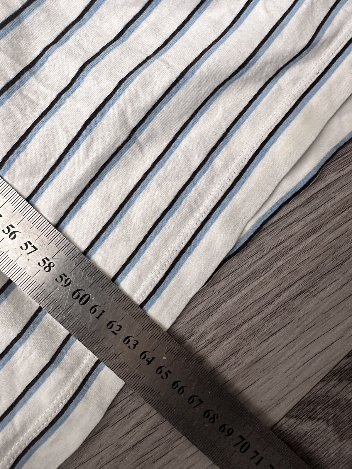Fred Perry Fred Perry Striped T shirt white and blue size mens S Size US S / EU 44-46 / 1 - 7 Thumbnail