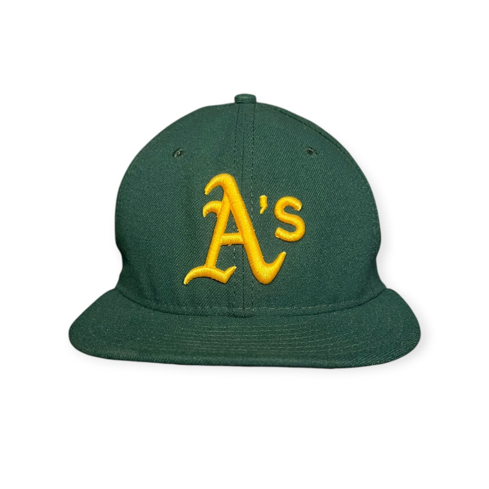 New Era Men's Oakland A's Green New Era 59Fifty Fitted Hat 7 1/8 Size ONE SIZE - 1 Thumbnail