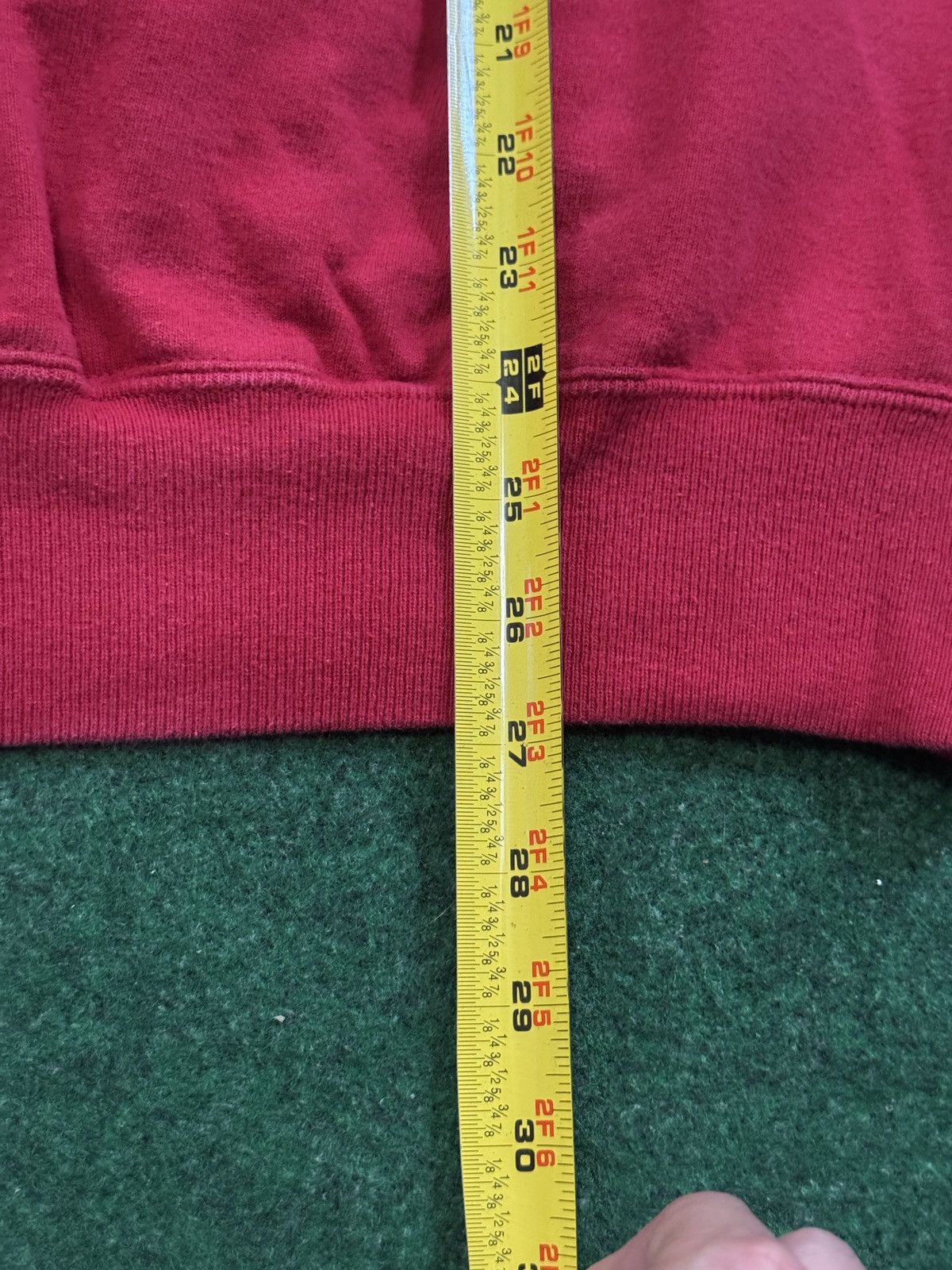 Champion Vintage 90s Champion Red Large Retro Hip Hop Sweatshirt Size US L / EU 52-54 / 3 - 6 Thumbnail