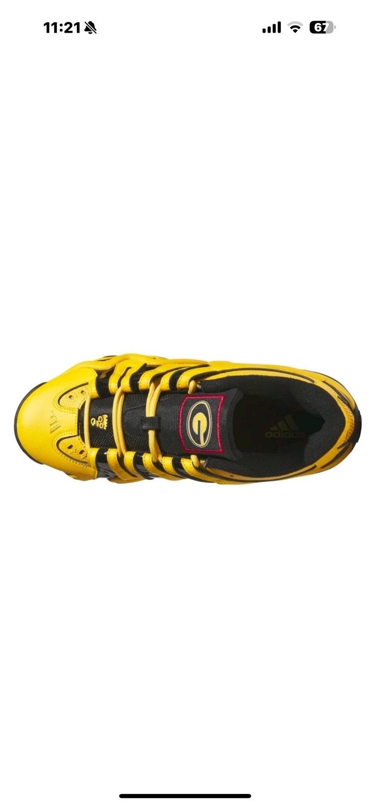 Adidas Adidas Crazy 8 Low HBCU Pack Grambling State Mens Sz 7IH5122 Size US 7 / EU 40 - 7 Thumbnail