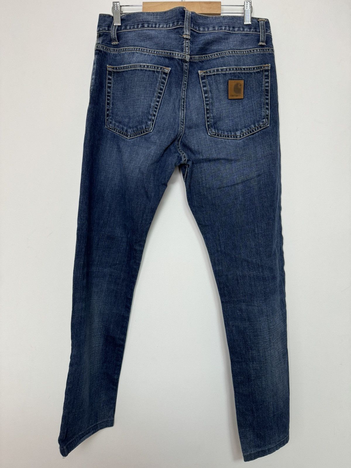 Carhartt Carhartt denim jeans selvedge davies pants streetwear work Size US 31 - 2 Thumbnail