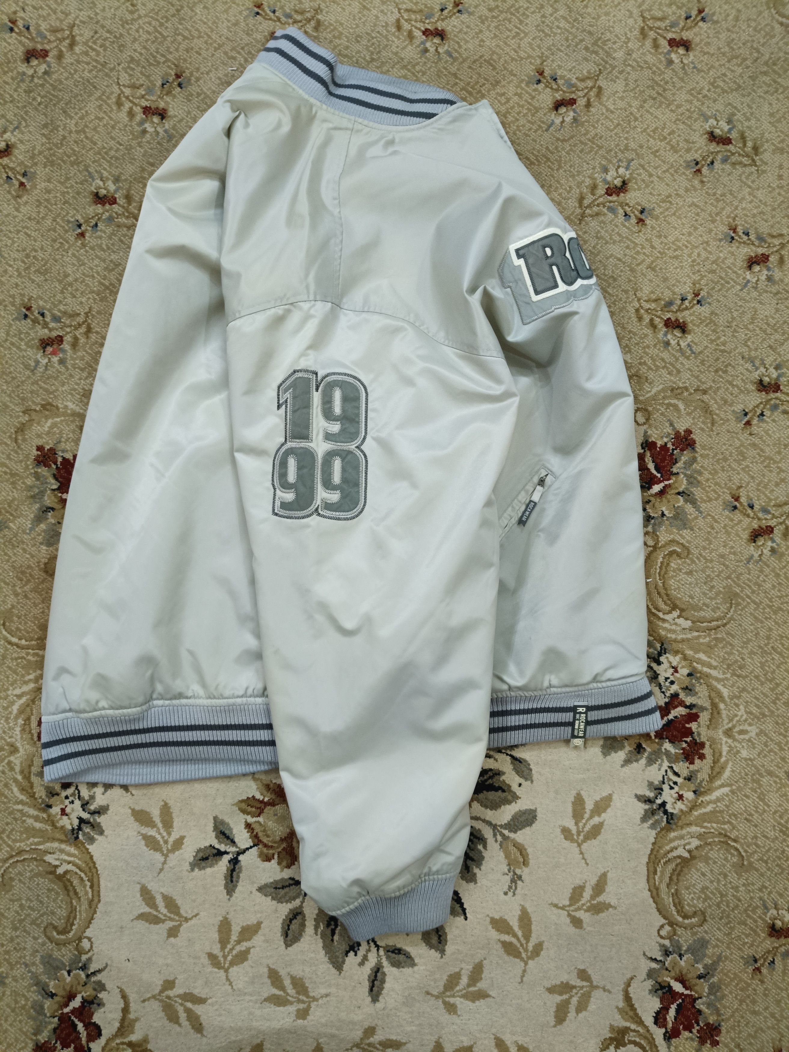 Rocawear × Vintage Rocawear Vintage Baseball Jacket Size US XXL / EU 58 / 5 - 4 Thumbnail