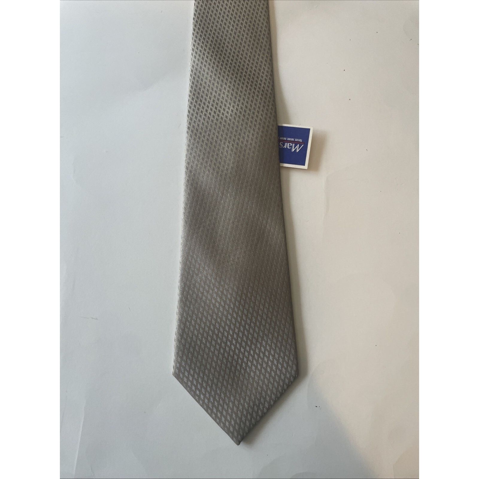 & Other Stories CLAIBORNE MENS TIE New SAGE GRE PATTERN 57 Silver/Bronze Size ONE SIZE - 4 Thumbnail