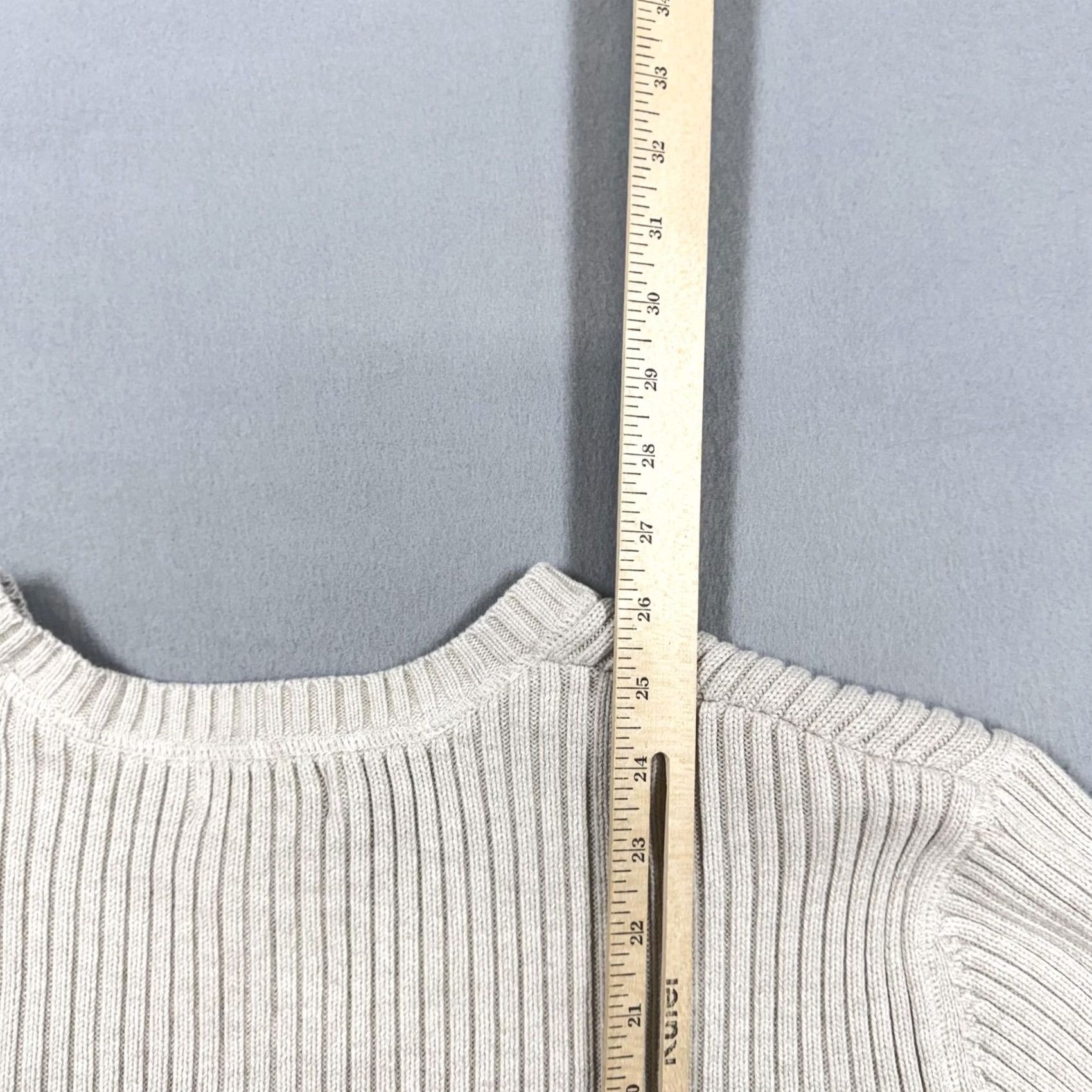 Eddie Bauer Eddie Bauer Sweater Mens XL Beige V-Neck Cotton Knit Pullover Casual Size US XL / EU 56 / 4 - 5 Thumbnail