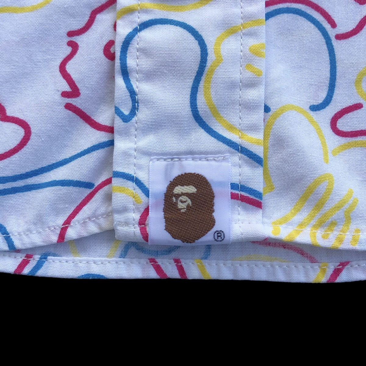 Bape Neon Camo Button Up Shirt Size US S / EU 44-46 / 1 - 8 Thumbnail