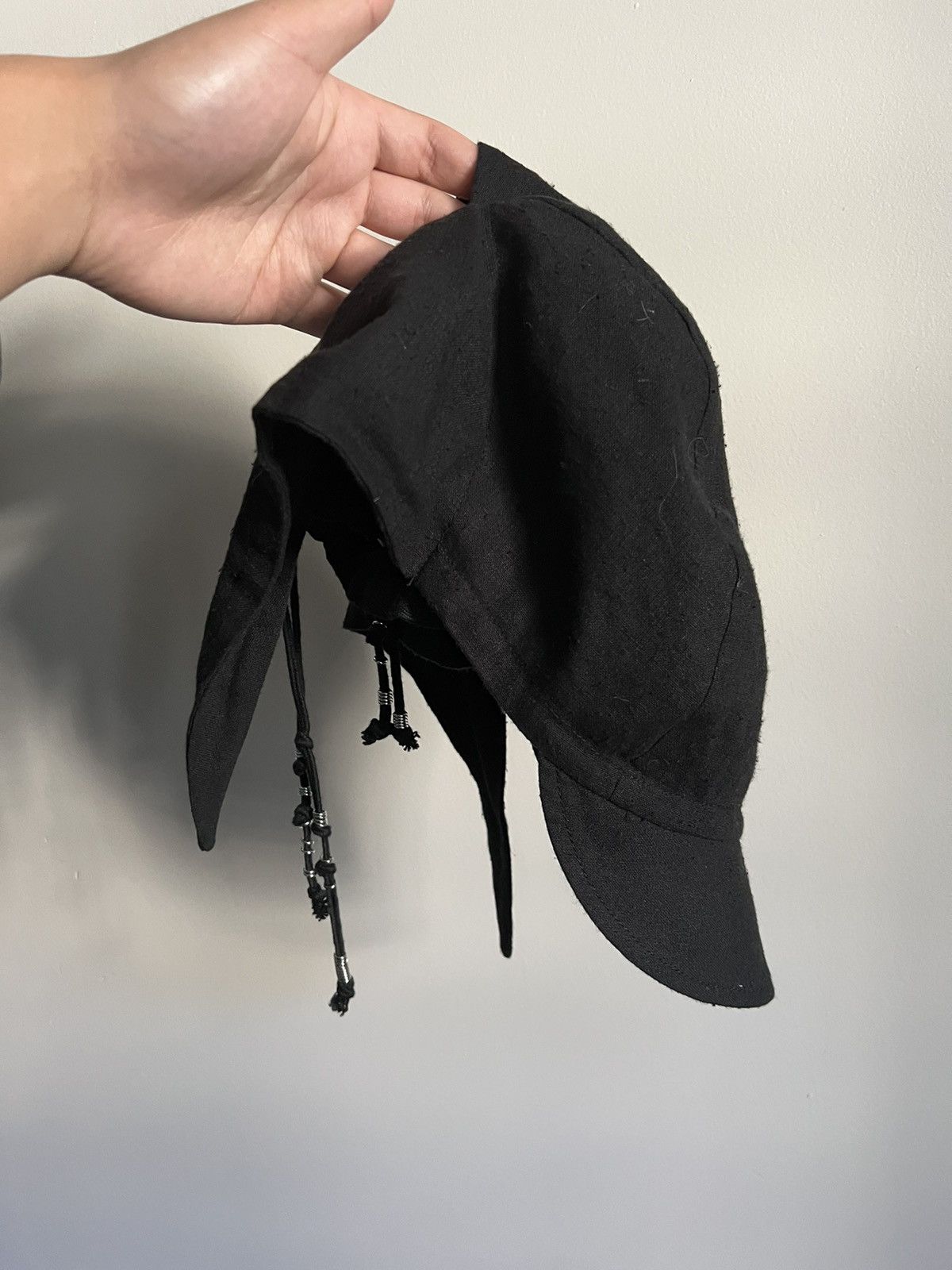 Hyein Seo Black knot cap | Grailed