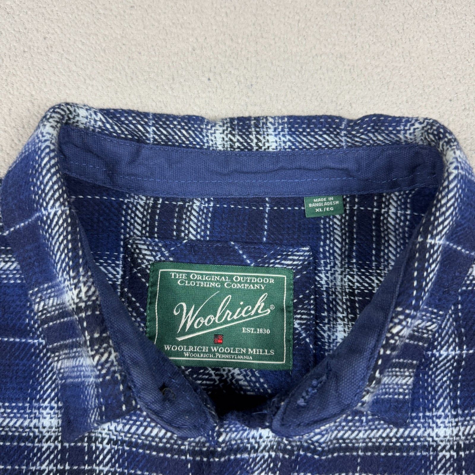 Woolrich Woolen Mills Woolrich Heavyweight Flannel Shirt Jacket XL Plaid Size US XL / EU 56 / 4 - 4 Thumbnail