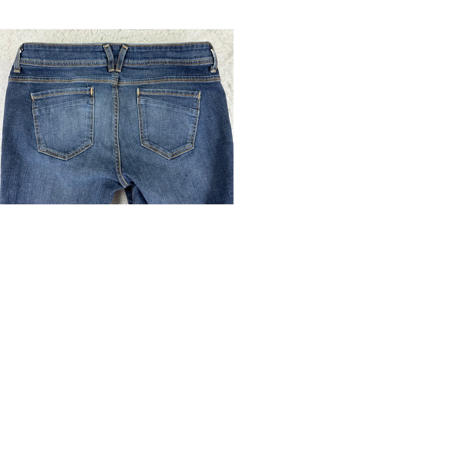 Forever 21 Forever 21 Jeans Womens 30 Blue Denim Flared Low Rise Cotton Blend 28x31 Size 30" / US 8 / IT 44 - 10 Thumbnail