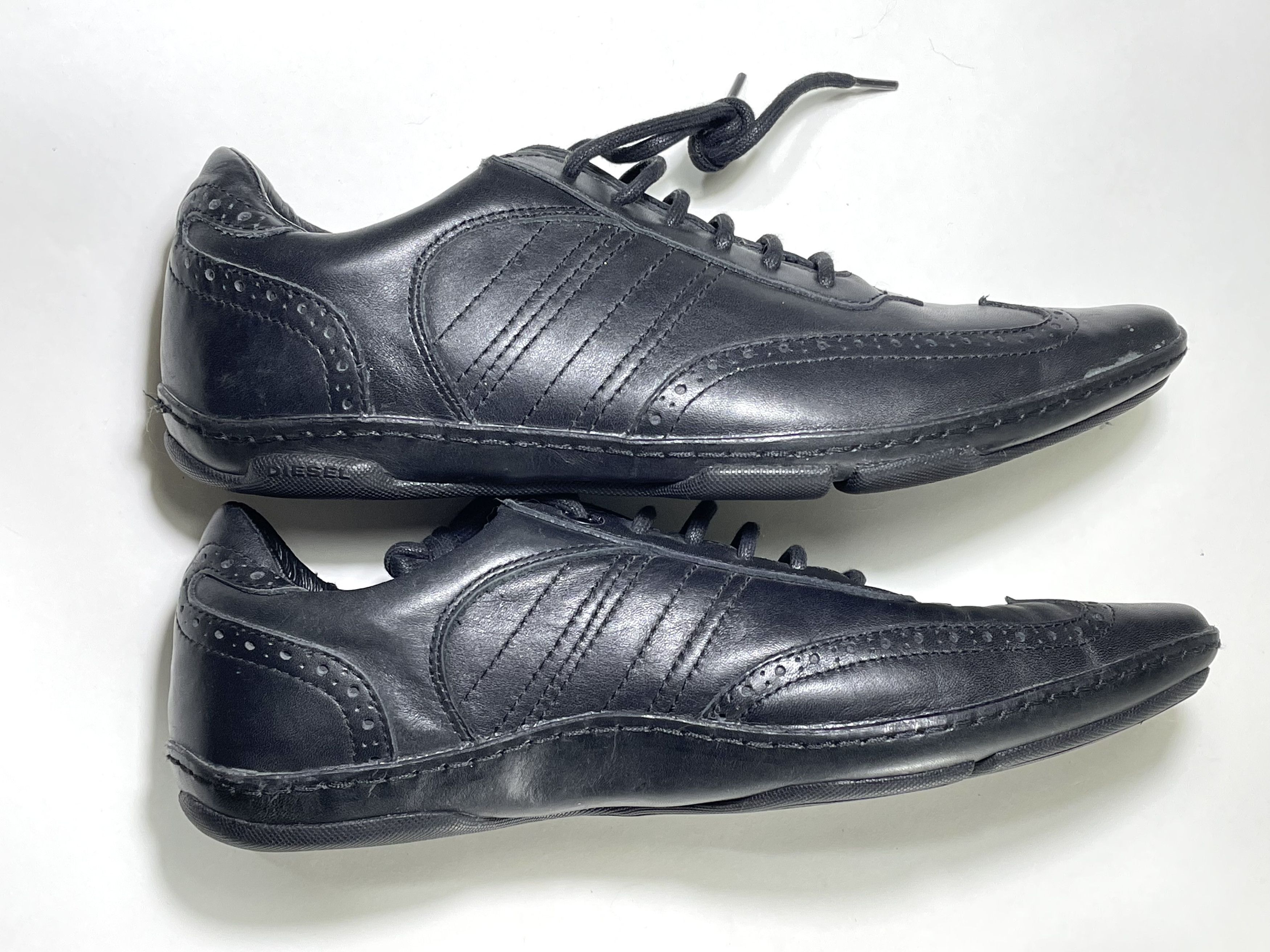 Diesel vintage y2k diesel leather shoes Size US 8.5 / EU 41-42 - 5 Thumbnail