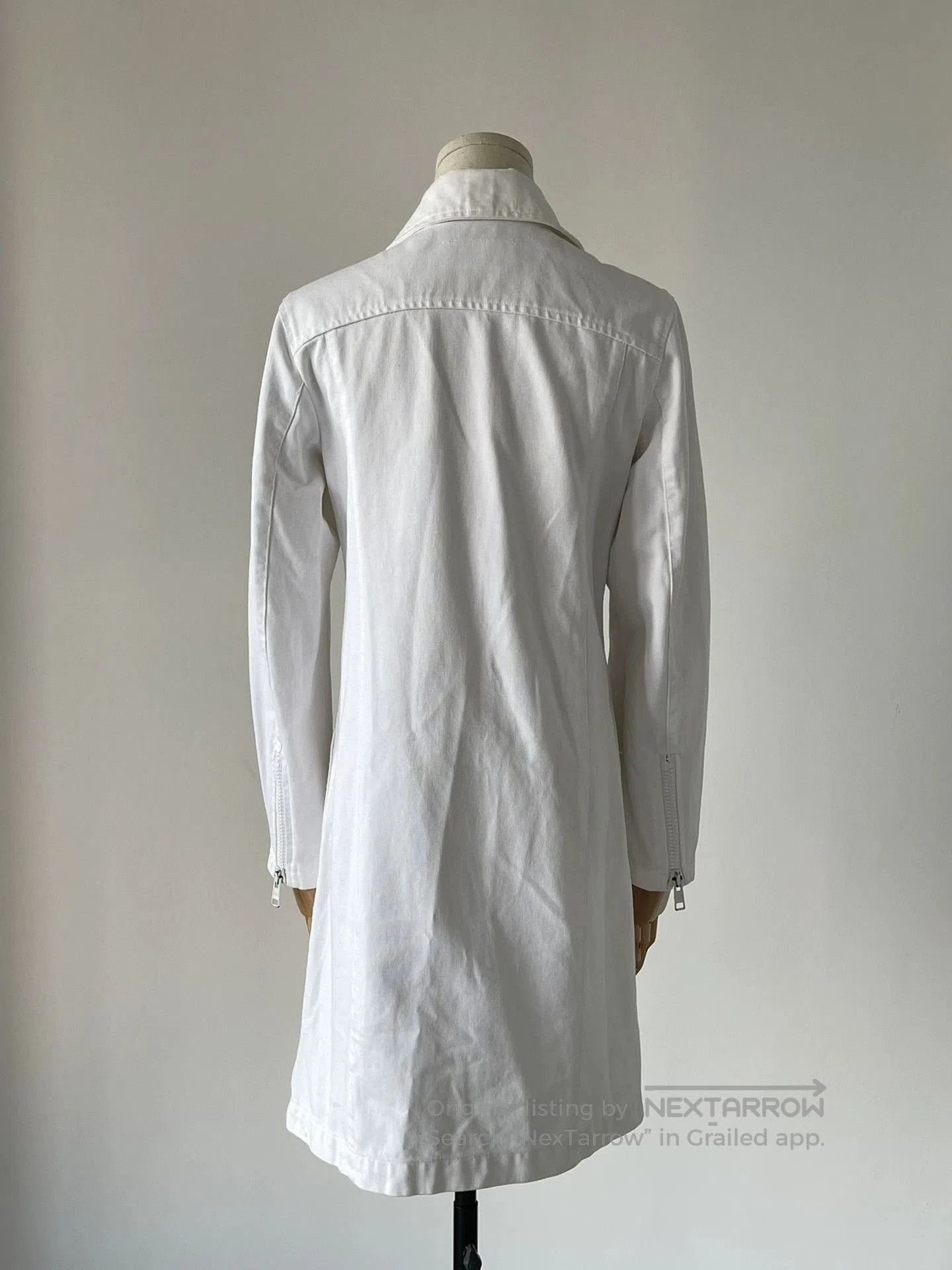 Maison Margiela Maison Martin Margiela 90s White Denim Jacket. Size US XXS / EU 40 - 2 Thumbnail