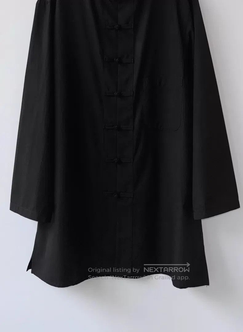 Yohji Yamamoto Yohji Yamamoto 25SS buttoned Chinese knot shirt Size US L / EU 52-54 / 3 - 4 Thumbnail