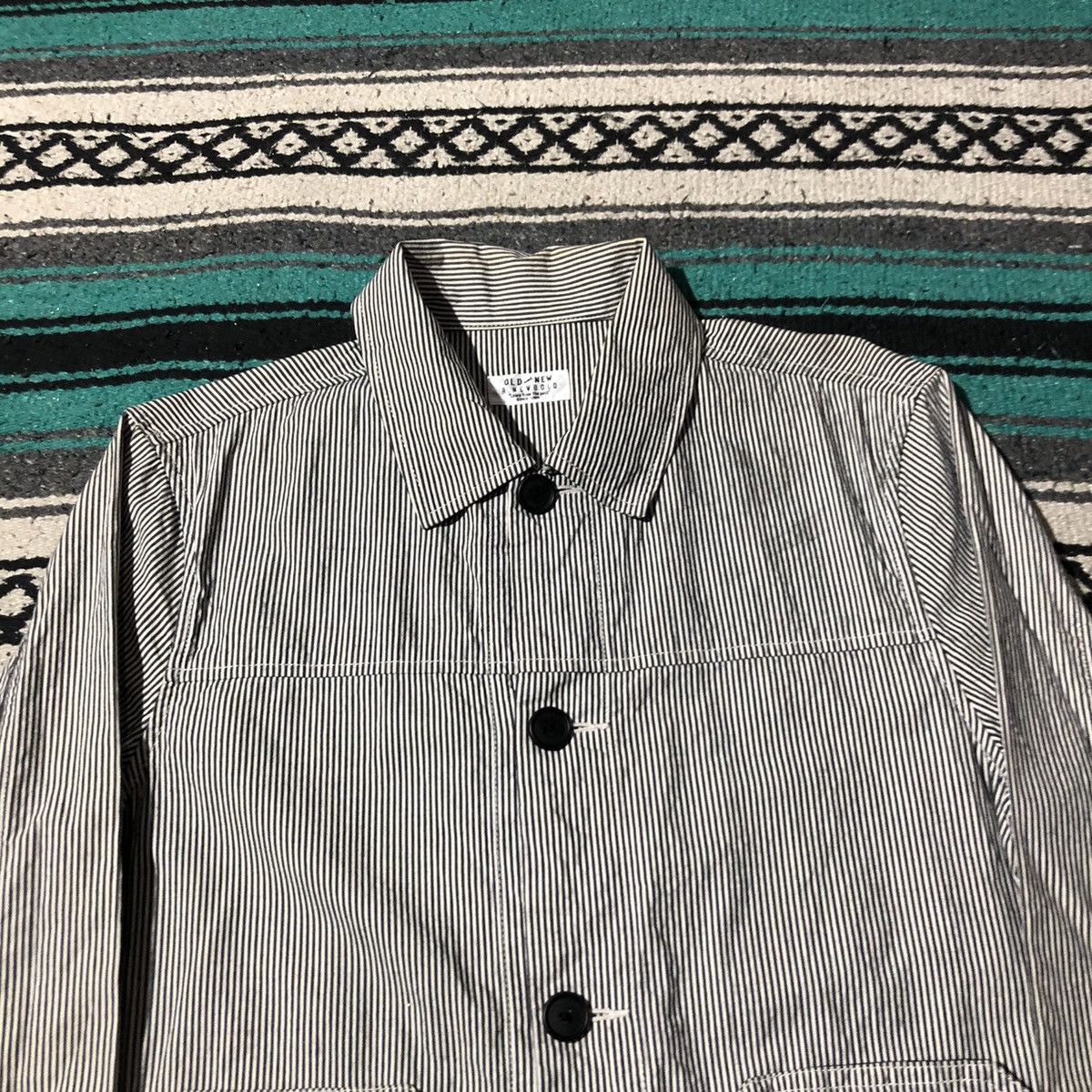 Paul Smith R.Newbold Hickory Stripe Jacket Size US M / EU 48-50 / 2 - 3 Thumbnail