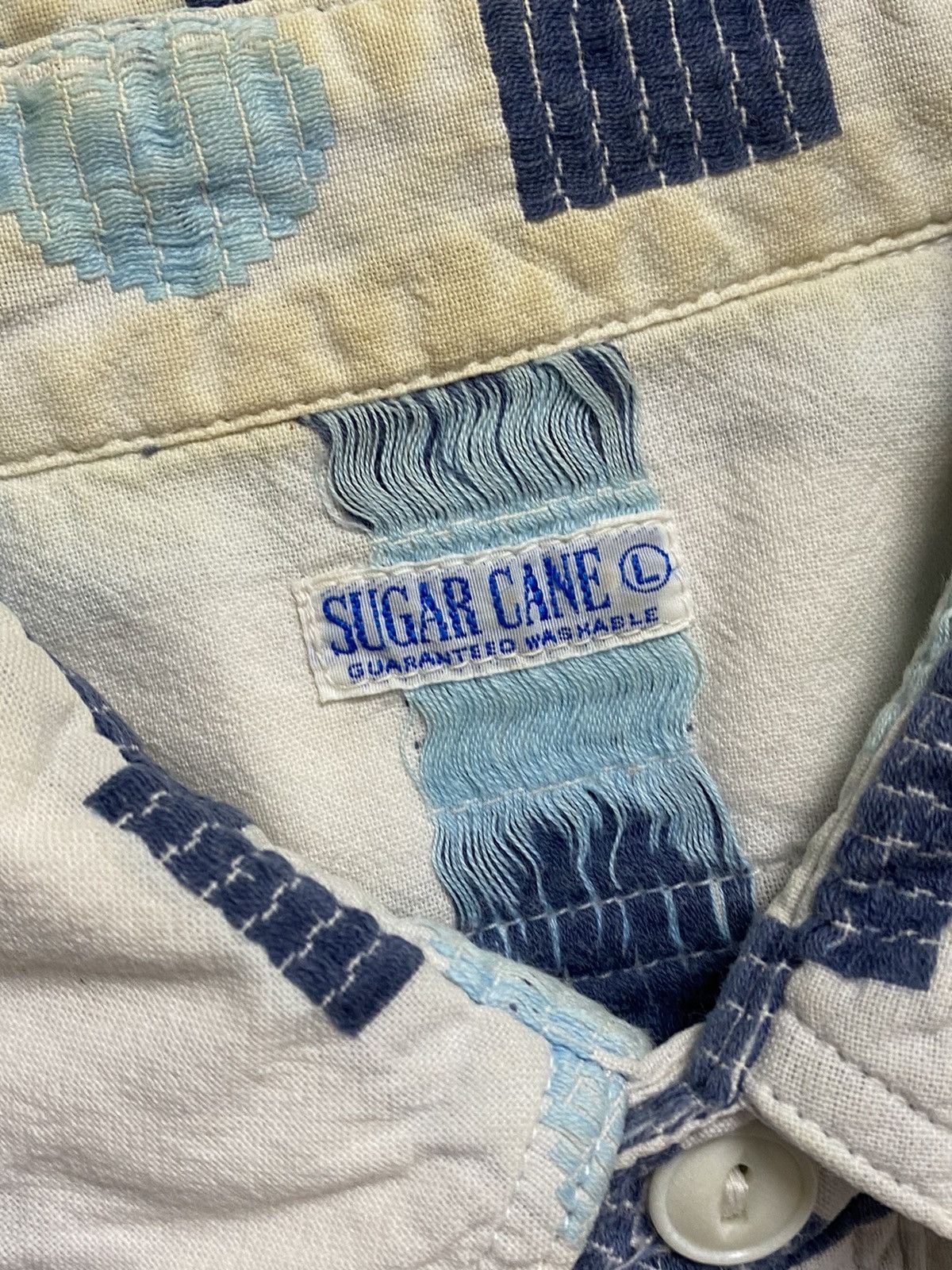 Sugar Cane Sugar Cane Polkadot Button Shirt Size US L / EU 52-54 / 3 - 7 Thumbnail