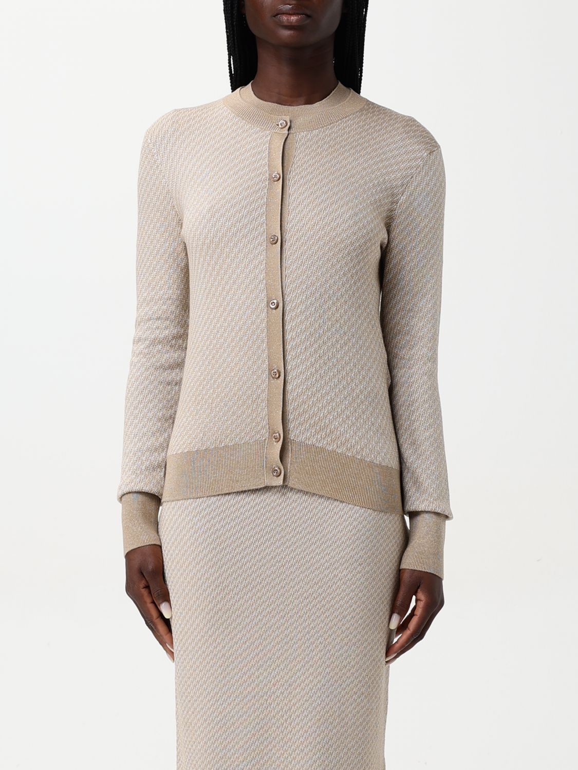 Fendi Fendi Sweater Woman Beige Size S / US 4 / IT 40 - 1 Thumbnail