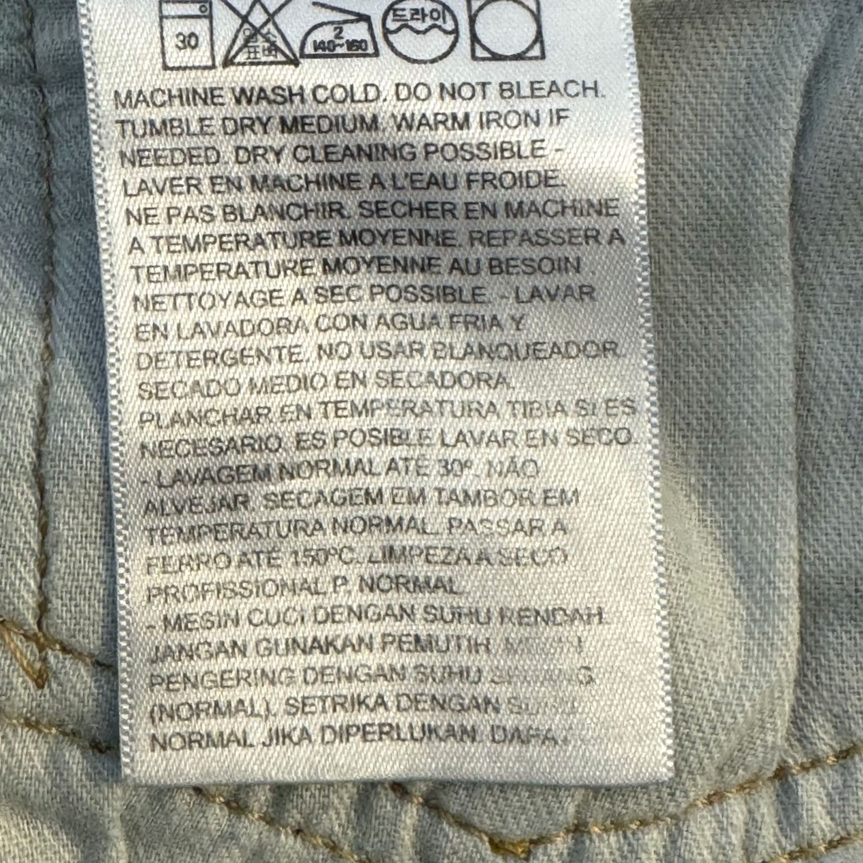Levi's Levi's 559 Jeans Mens 34x30 Blue Denim Relaxed Straight Mid Rise Stretch Zip Fly Size US 34 / EU 50 - 7 Thumbnail