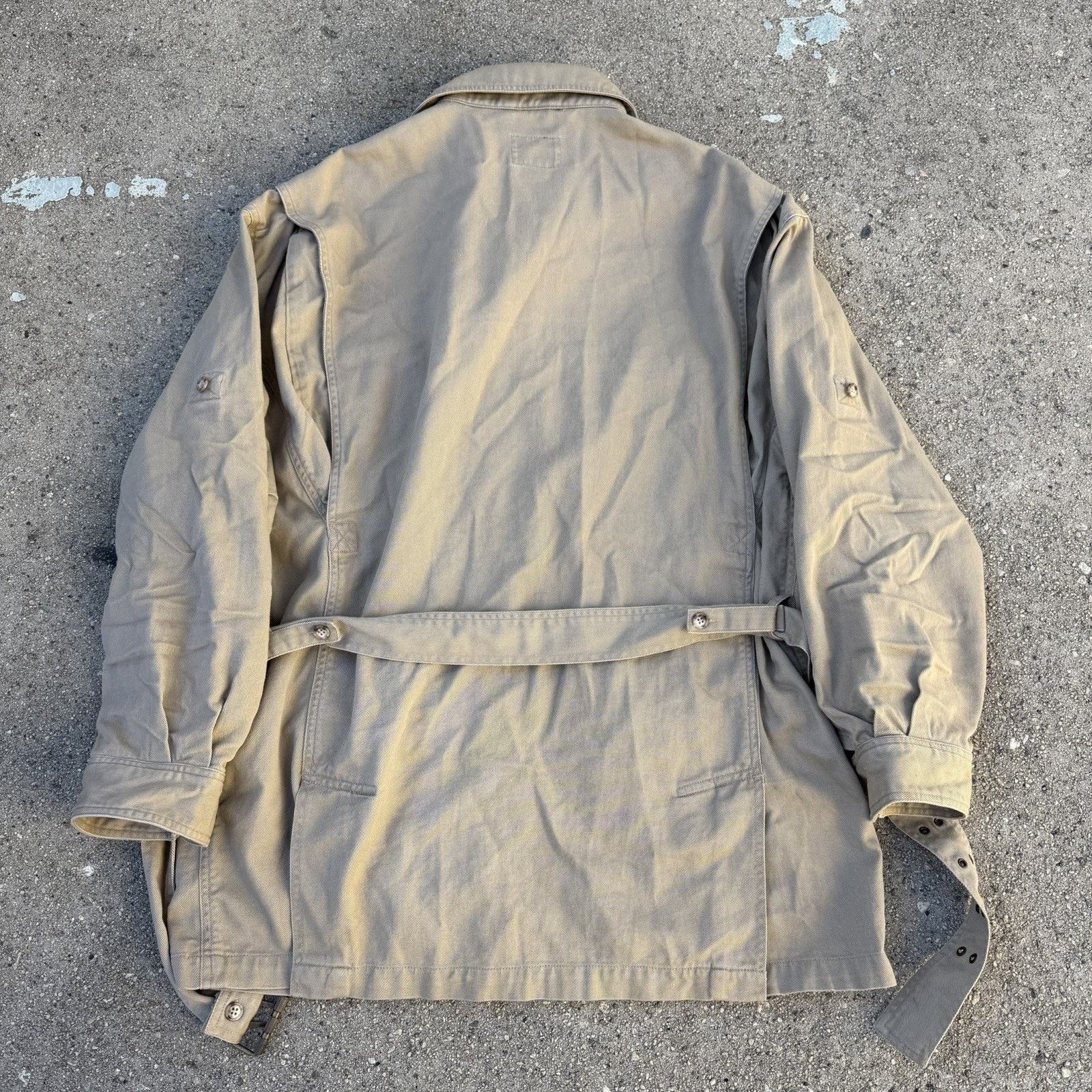 Vintage × Willis & Geiger Vintage Willis & Geiger Hemingway Beige Bush Safari Jacket Size US L / EU 52-54 / 3 - 4 Thumbnail