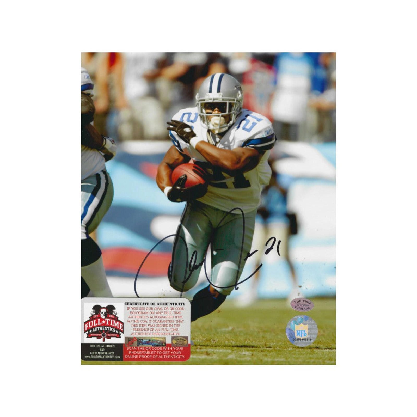 Other Julius Jones Cowboys Autographed 8x10 Photo coa W/Frame Size ONE SIZE - 4 Thumbnail